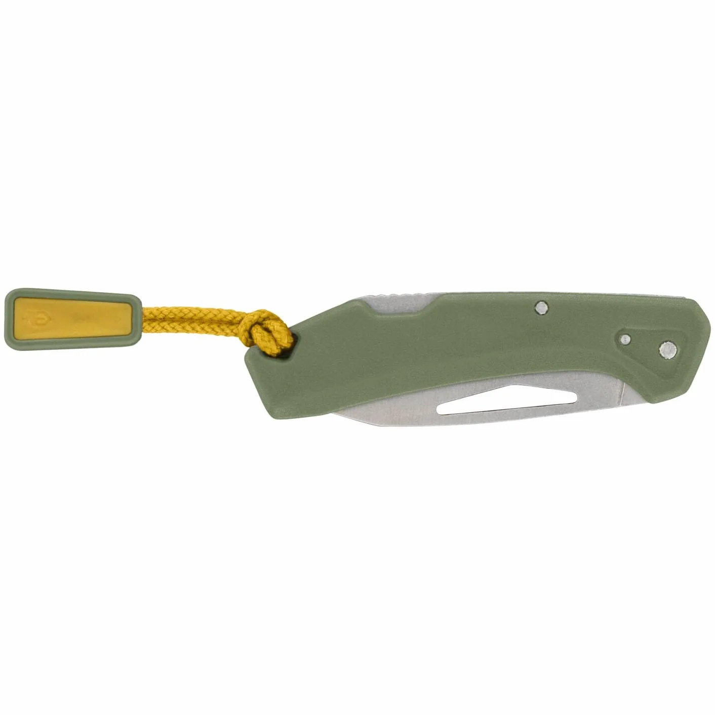 Gerber Taschenmesser mit Zugband, LST Mini, 440A Wharncliffe-Edelstahlklinge, Griffschalen aus glasfaserverstärktem Nylon, Klingenlänge: 4,8 cm