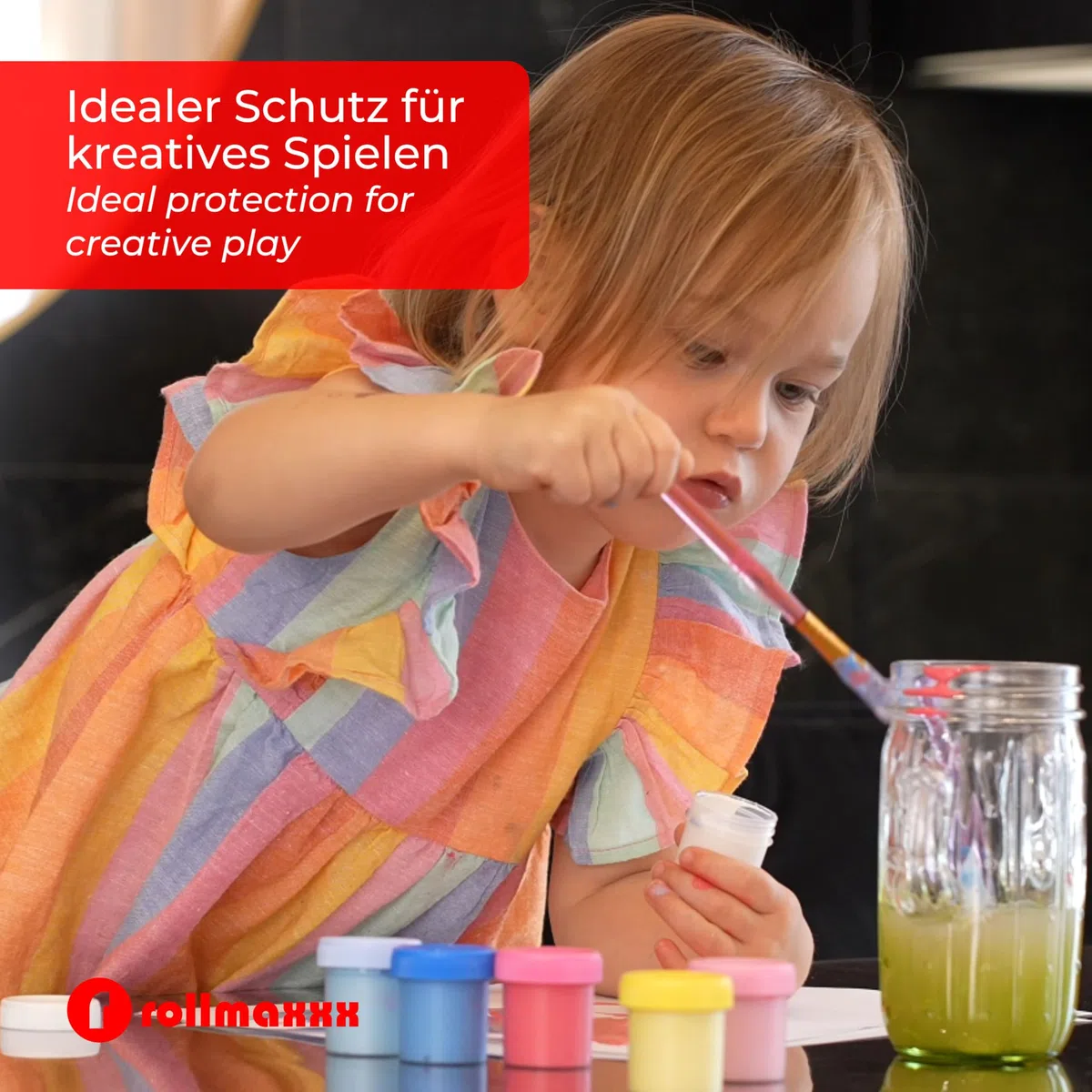 Rollmaxxx Tischfolie 2mm - Tischdecke transparent - mit abgeschrägter Kante - Tischschutz - Schutztischdecke - Schutzfolie - PVC Folie für Tisch – Maßanfertigung möglich (80 cm x 120 cm)