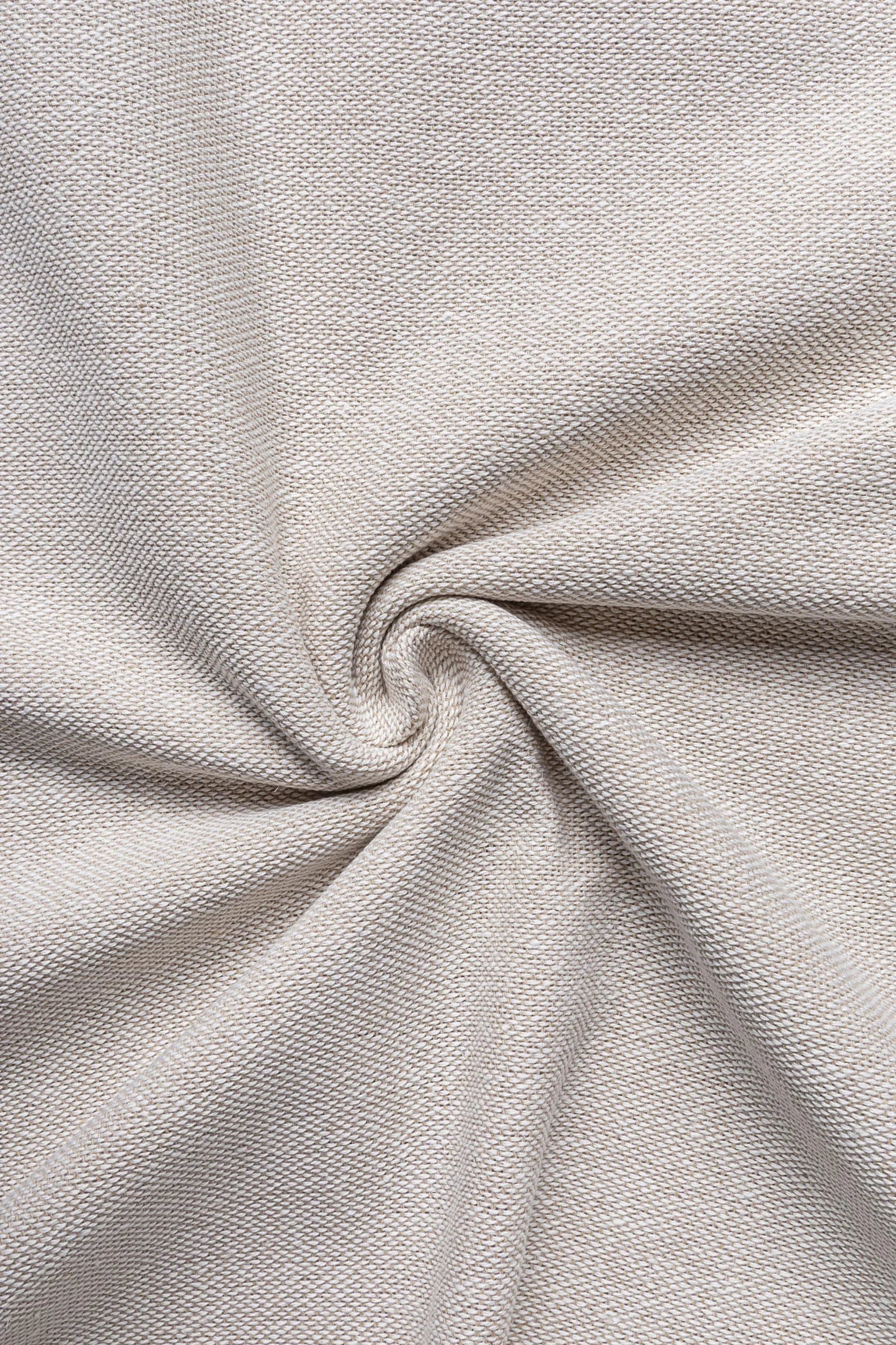 Todocama Mehrzweck-Tagesdecke, Sofaüberwurf, Überwurf für Bett, Sofaüberwurf, Jarapas, einfarbig (125 x 180 cm, sandbeige).