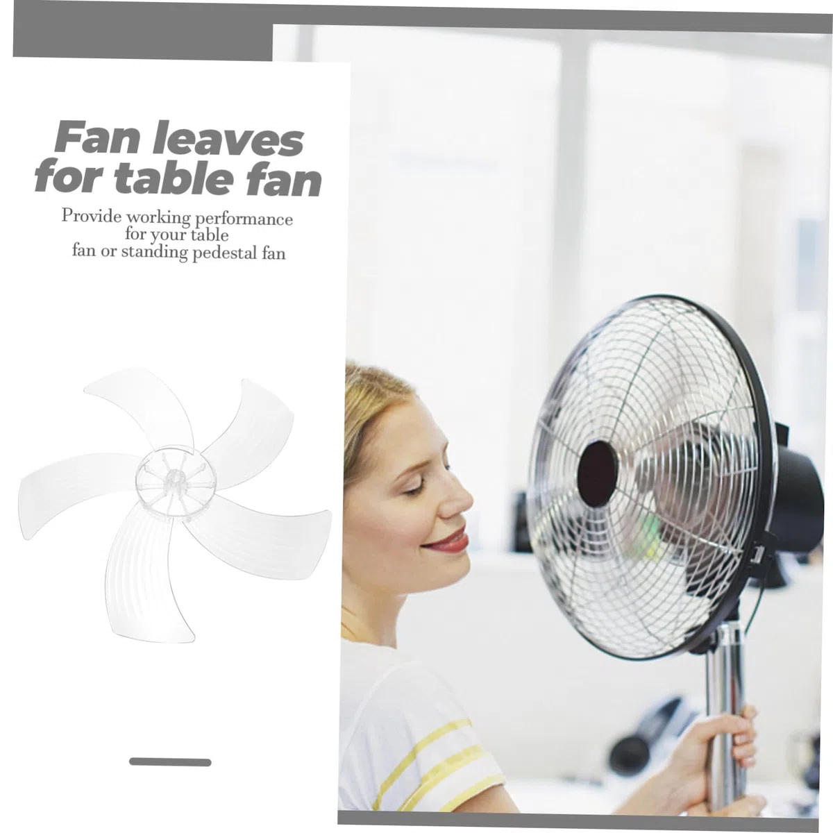 Ersatz-standventilatorflügel 14-zoll-kunststoff-ventilatorflügel Für Den Außen- Und Innenbereich