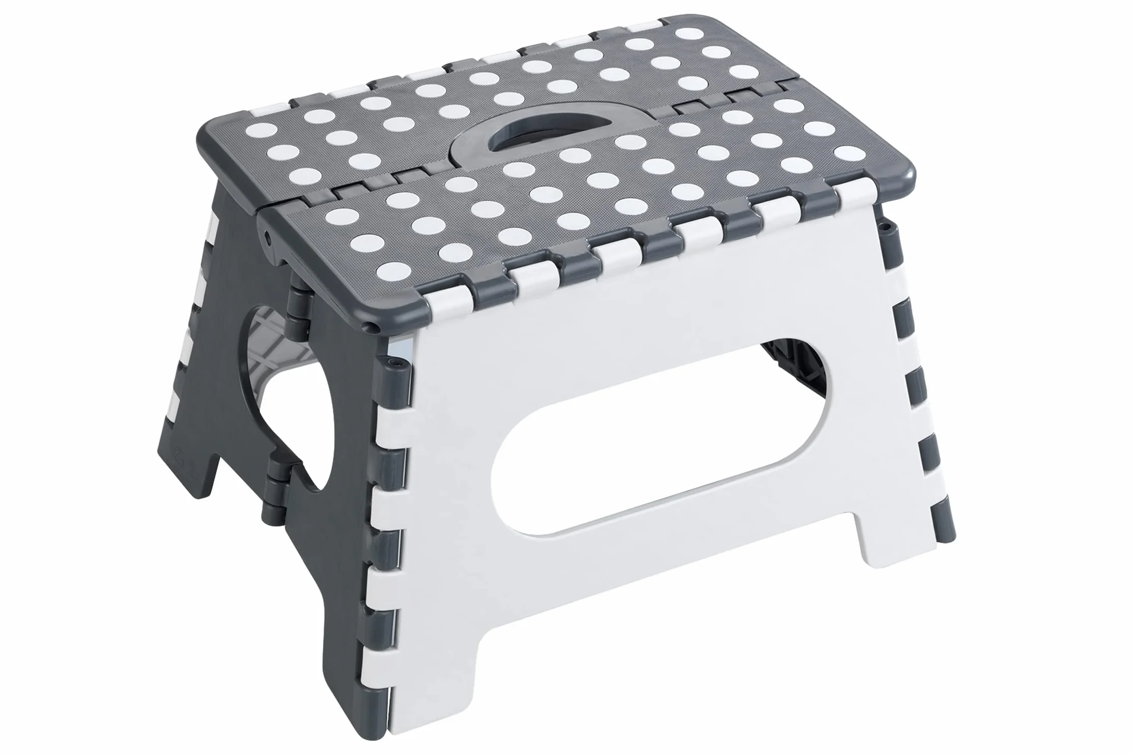 Maximex Klapphocker Secura - extrem belastbar bis 350 kg, Polypropylen, 35 x 22 x 27 cm, Mehrfarbig
