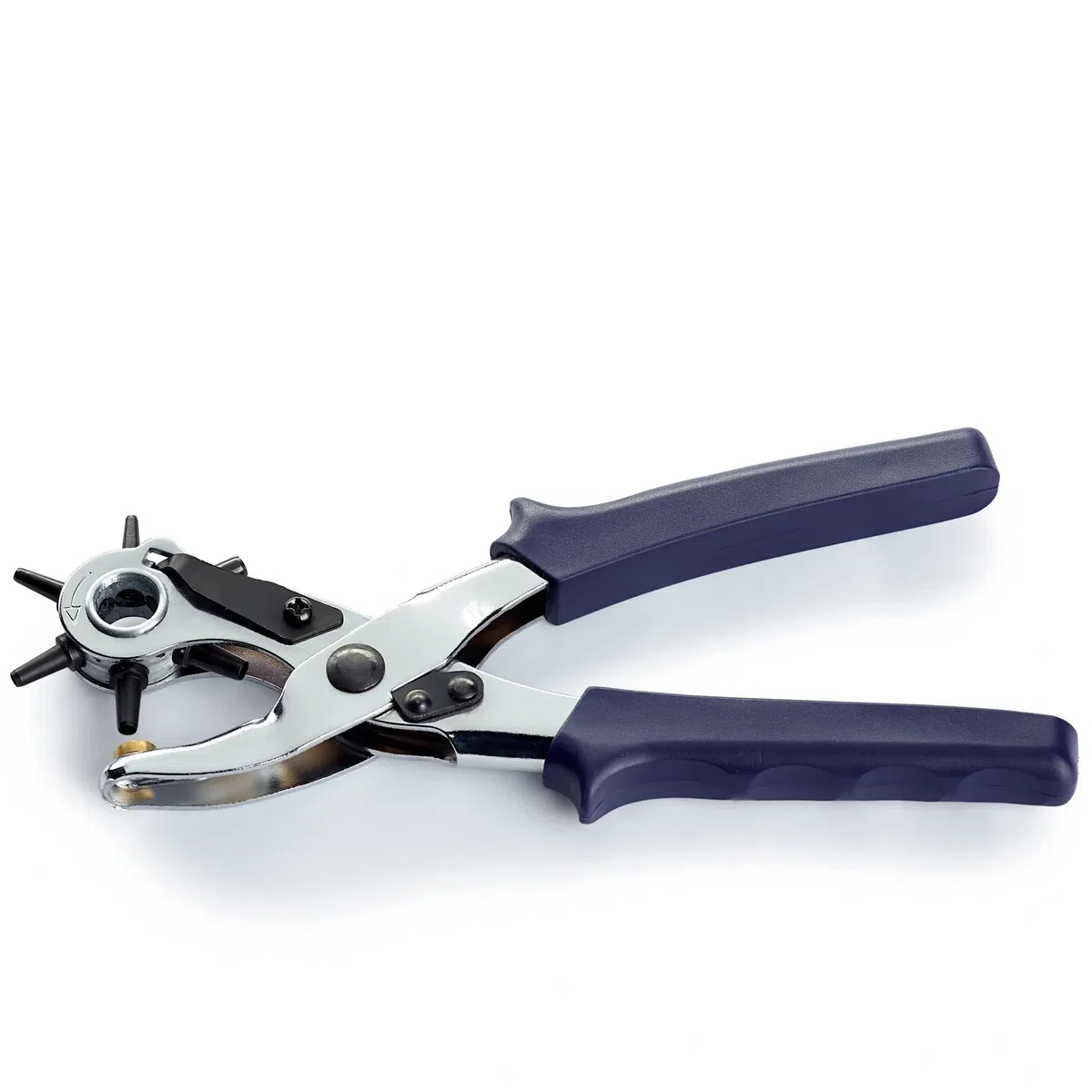 Prym 390905 Revolver-Lochzange mit Drehteller, Pflaumenblau, Einheitsgröße