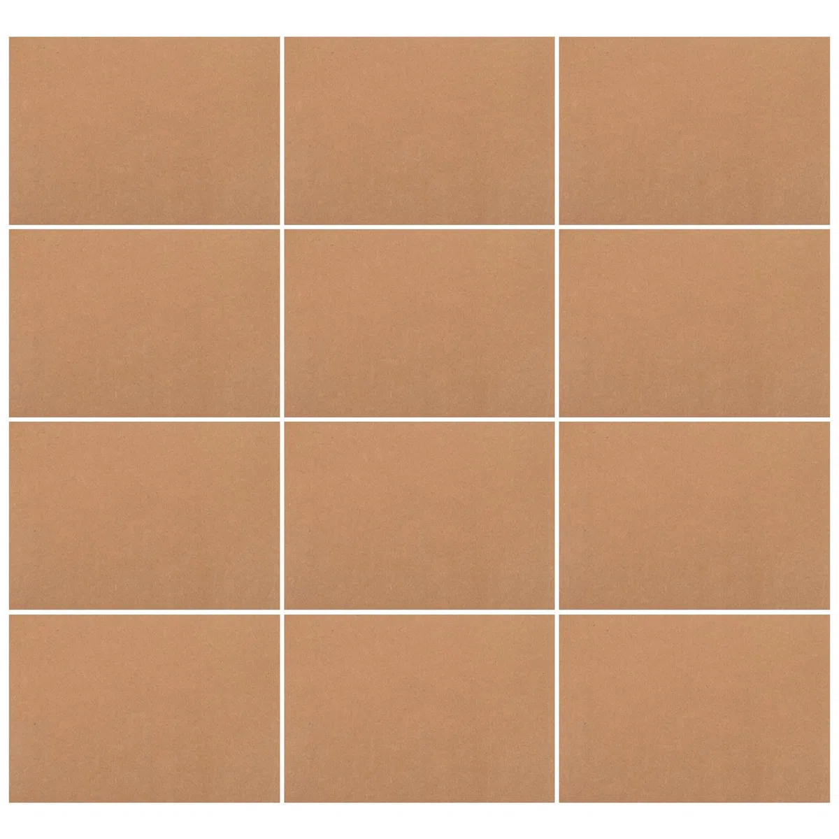 Angoily Kartonbögen mit Zuverlässigen und Schützenden Trennwänden Khaki aus Papier 50 Stück zum Basteln und Zeichnen für Büroorganisation und Kreative Projekte