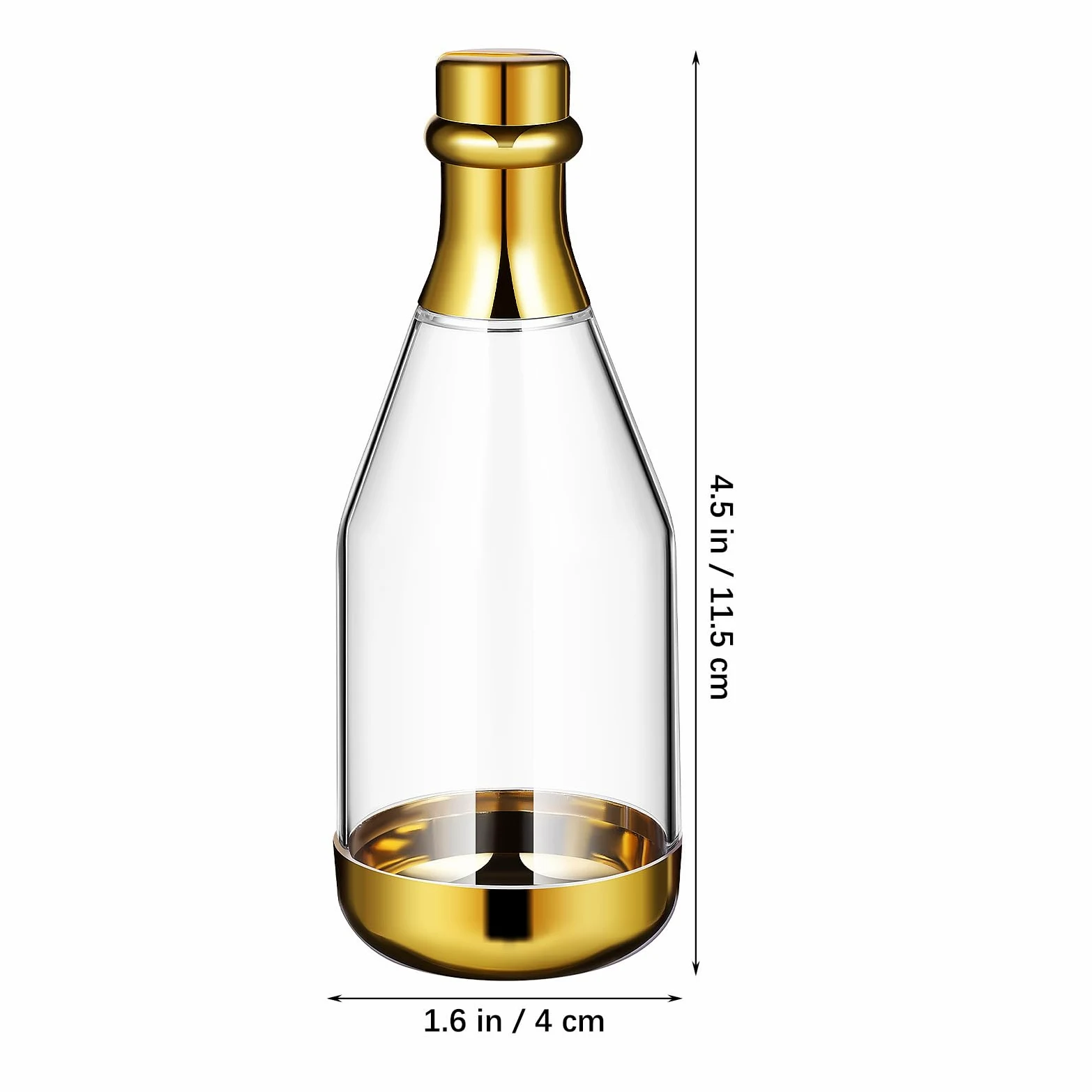 20stücke Mini Champagner Flasche Candy Box Kreative Hochzeits Und Party-geschenkverpackungen Für Süßigkeiten Und Kleine