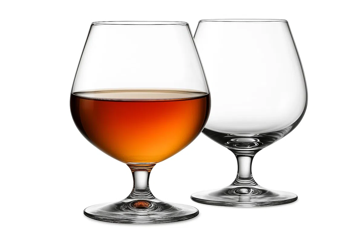Cognac Gläser Set 6-teilig – 360 ml Randvollvolumen • Elegante Cognacschwenker aus hochwertigem Glas • Spülmaschinenfest • Breite 83 mm • Höhe 129 mm • Für Cognac, Brandy & Whisky
