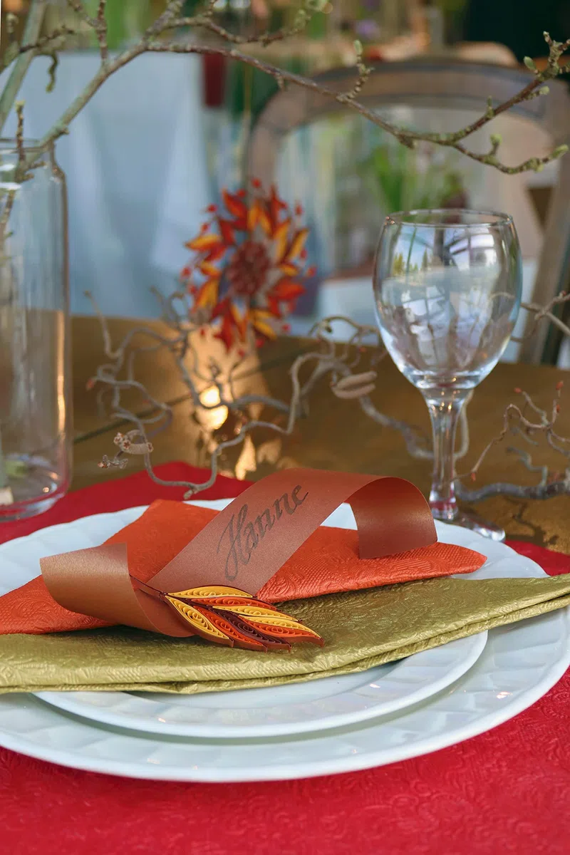 Karen-Marie Quilling-Set Fall Leaves 200 Stück