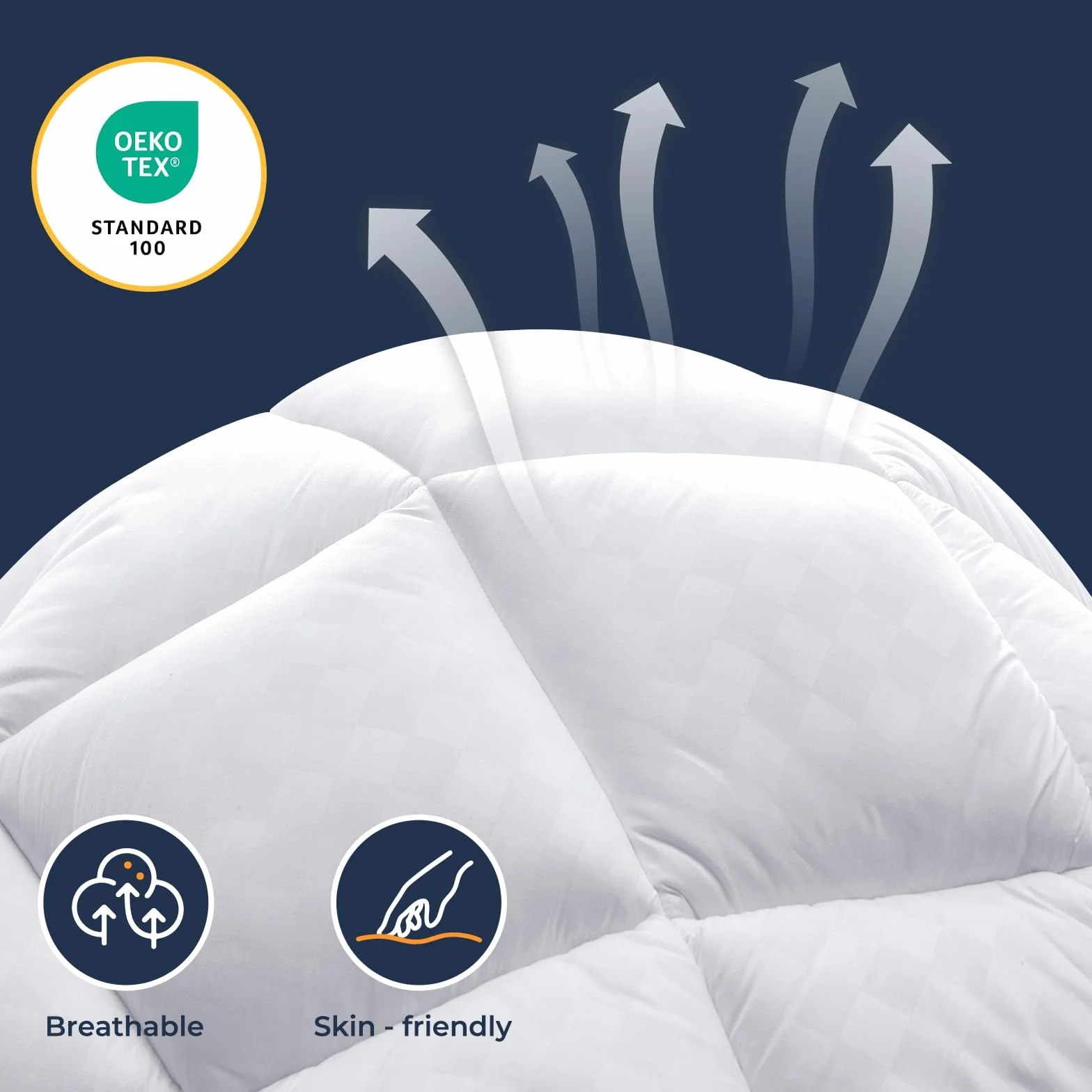 Matratzentopper mit Memory Foam Partikel 140x200cm, 1000gsm Ultraweich Matratzen Topper mit 4 Anti-Rutsch-Ecklaschen, Premium Matratzenauflage Hypoallergene, Maschinenwaschbar Microfaser Topper