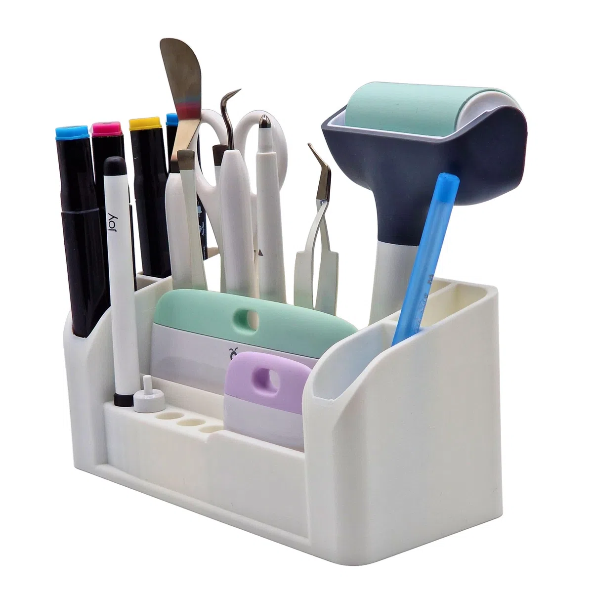 Artisan 3d Aufbewahrungs-Set für Cricut Joy/Maker – Organizer Compact Scrapbooking Filzstifte, Werkzeuge & Vinyl