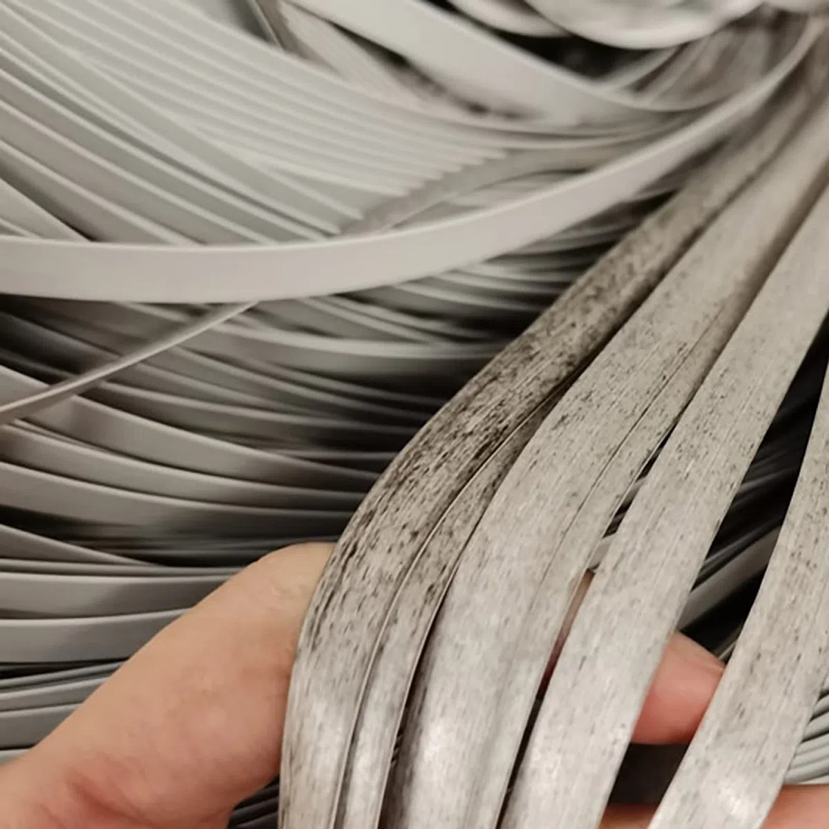 Rattan-Möbel-Befestigungsset Kunststoff-PE-Korb-Reparatur, 8 mm Breite, 1,2 mm Dicke, 500 g Rattan-Reparaturset, für Kunststoff-Rattan-Gartenmöbel
