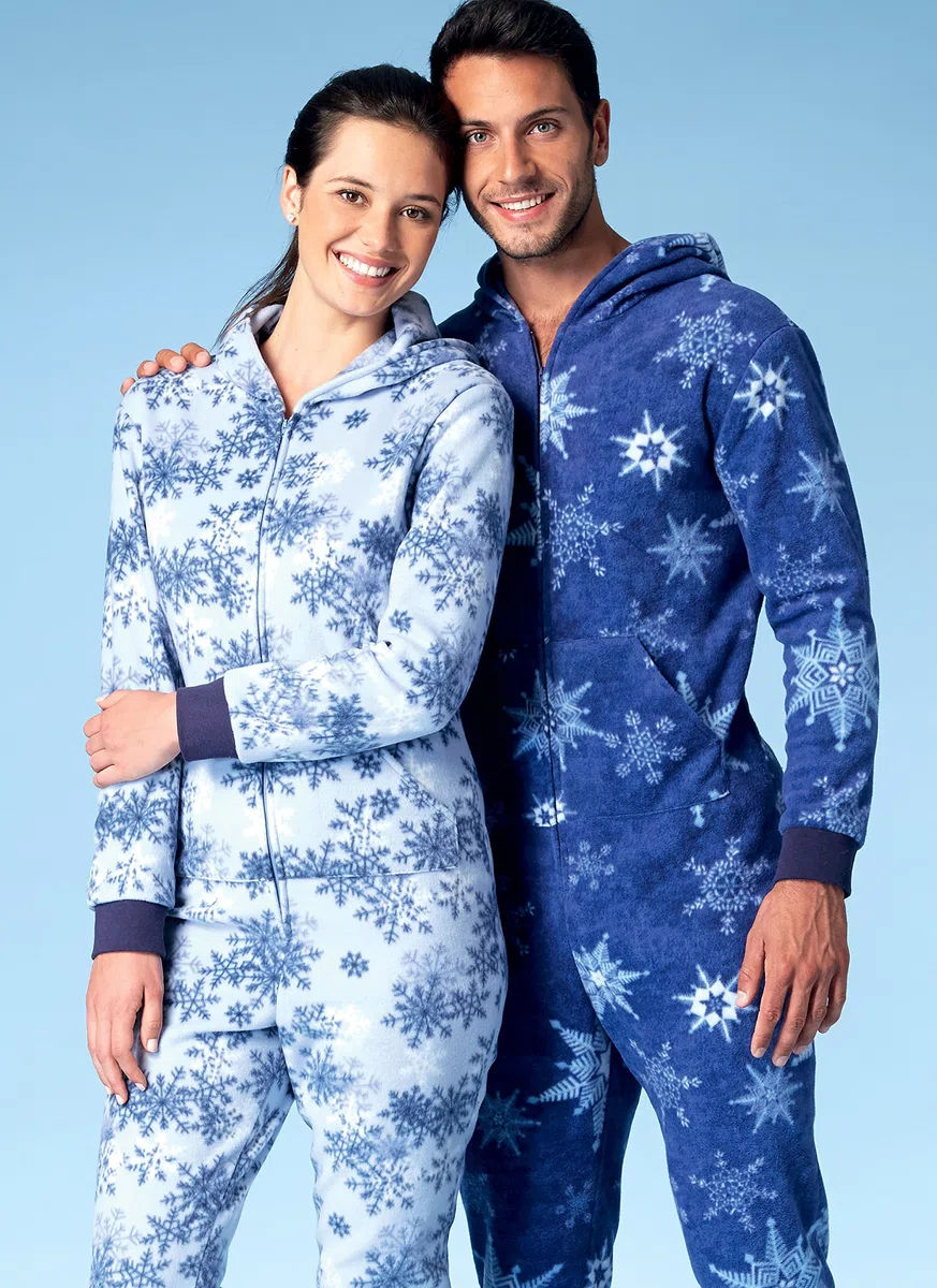 McCall 's Patterns Herren/Damen/Jungen/Mädchen/Kind Jumpsuit und Hundemantel, Mehrfarbig, Größen 3–8