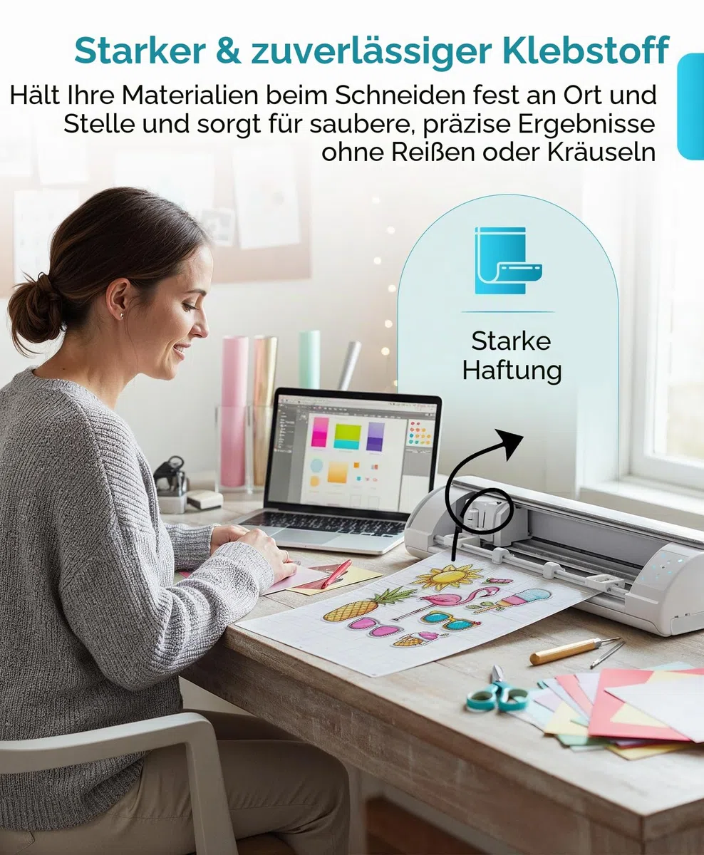 Silhouette America CUT-MAT-24 Cutting Mat für Cameo, 12'' x 24''