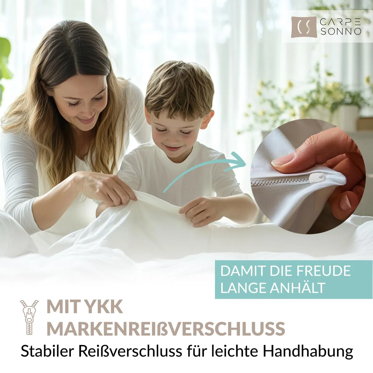 Carpe Sonno Kinder Bettwäsche 135x200 Kinder mit Kissenbezug [100% Renforce Baumwolle] Fußball Motiv | Oeko-Tex 100 & Made in Green | Kinderbettwäsche Jungen | Fussball Bettwäsche Jungen 135x200