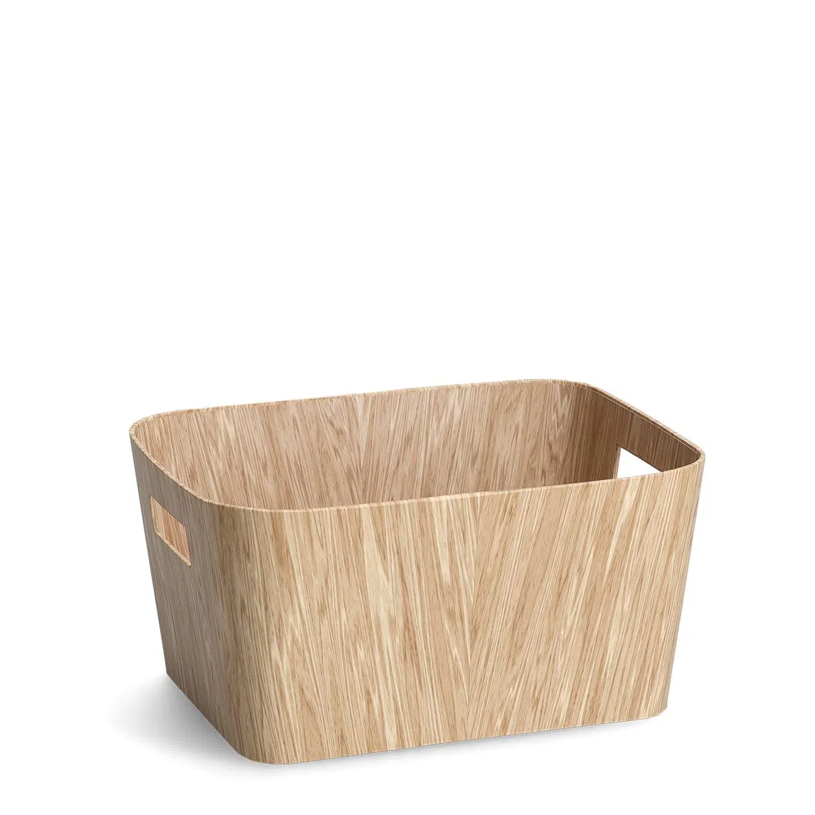 Zeller 14430 Aufbewahrungsbox "Holz", Pappe, ca. 30,5 x 22,9 x 15,2 cm, Deko, Holz-Optik