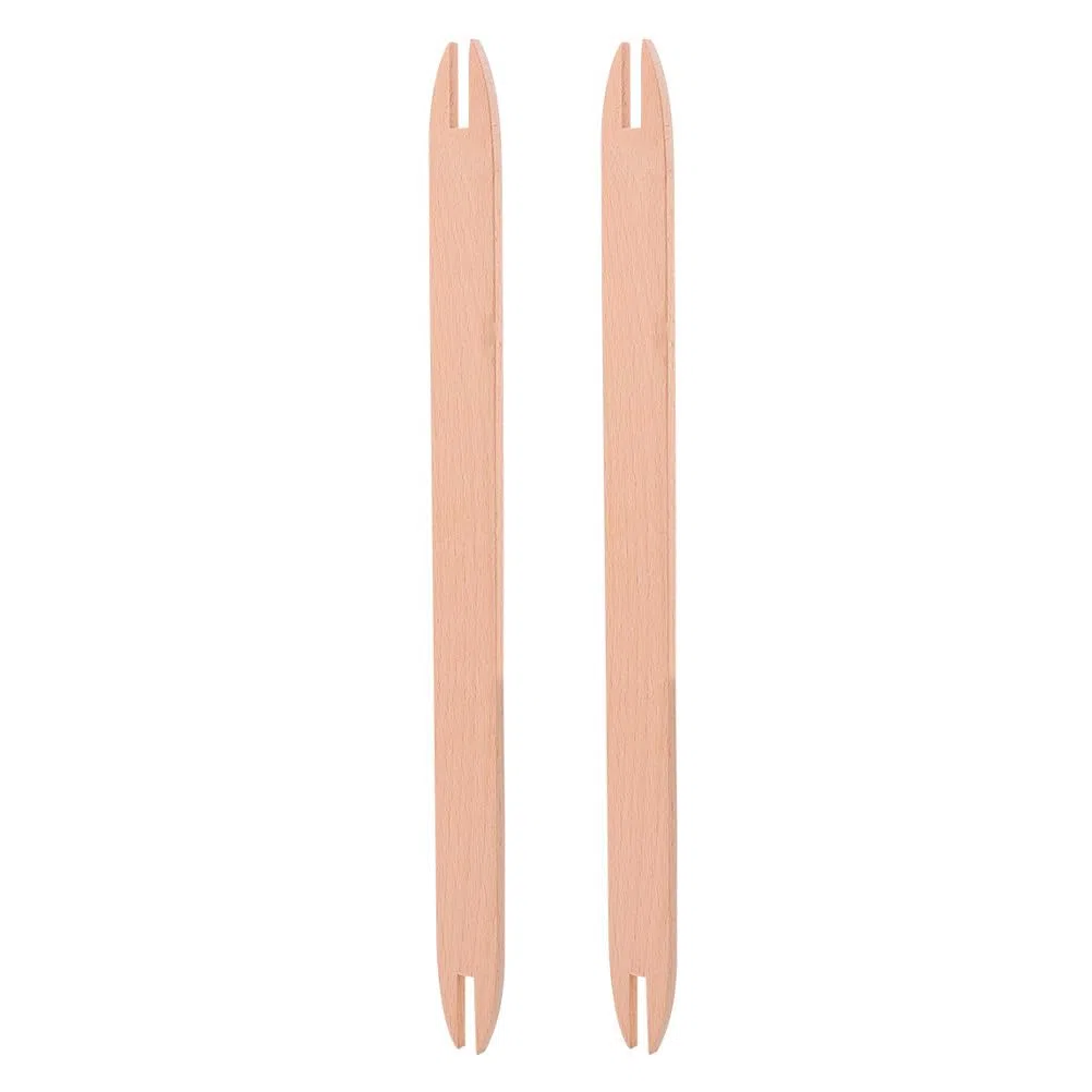 DECORNIJIA 2 Stk. Holzshuttle Webstock 12 Zoll Strickwerkzeug FüR Diy Pullover Schal Wandteppiche WebrahmenzubehöR NäHzubehöR FüR Handarbeiten
