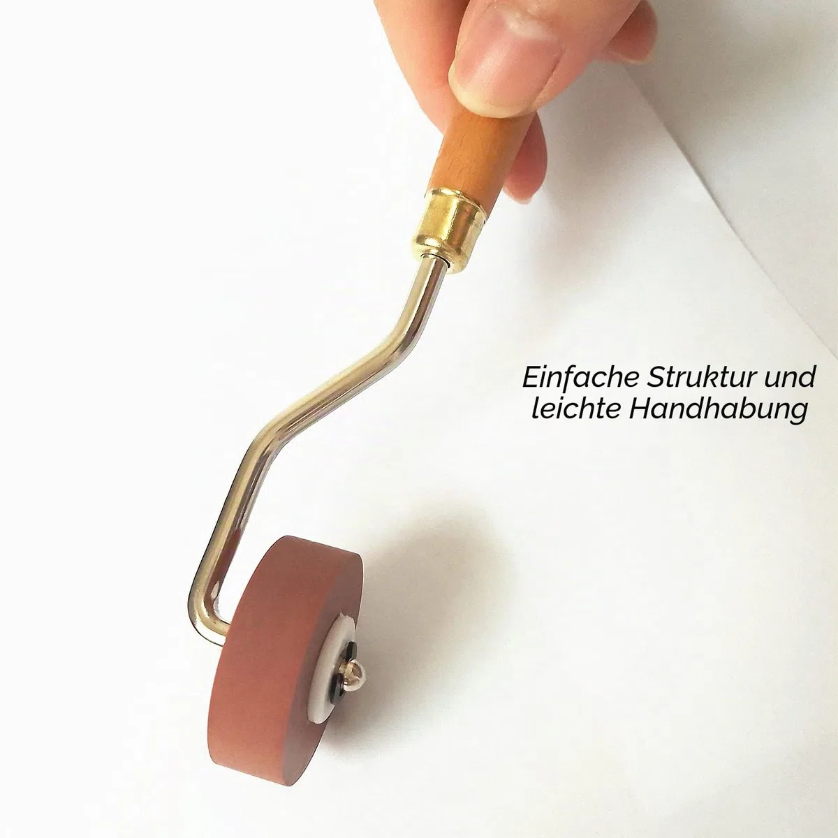 Gummiwalze für Druckherstellung, ideal für rutschfeste Klebebandkonstruktions-Werkzeuge, Druck, Basteln, Stempeln für Tapeten und Sammelalben (1 CM+2 CM+3 CM)