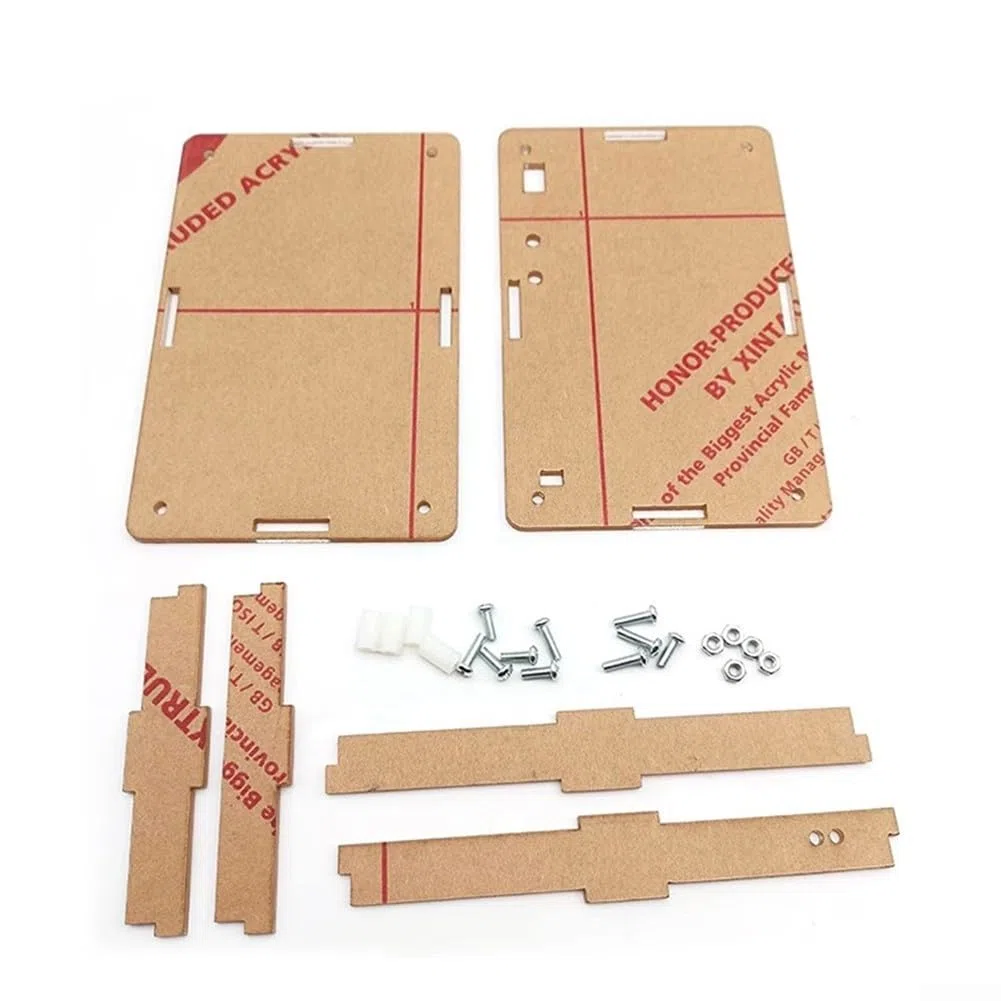 Digitale Uhren, Module, 6 Bits, digitale LED-Elektronikuhr-Kits, PCB-Lötübung, Lernbrett, DC 5–5,5 V Netzteil (Teile + Gehäuse)