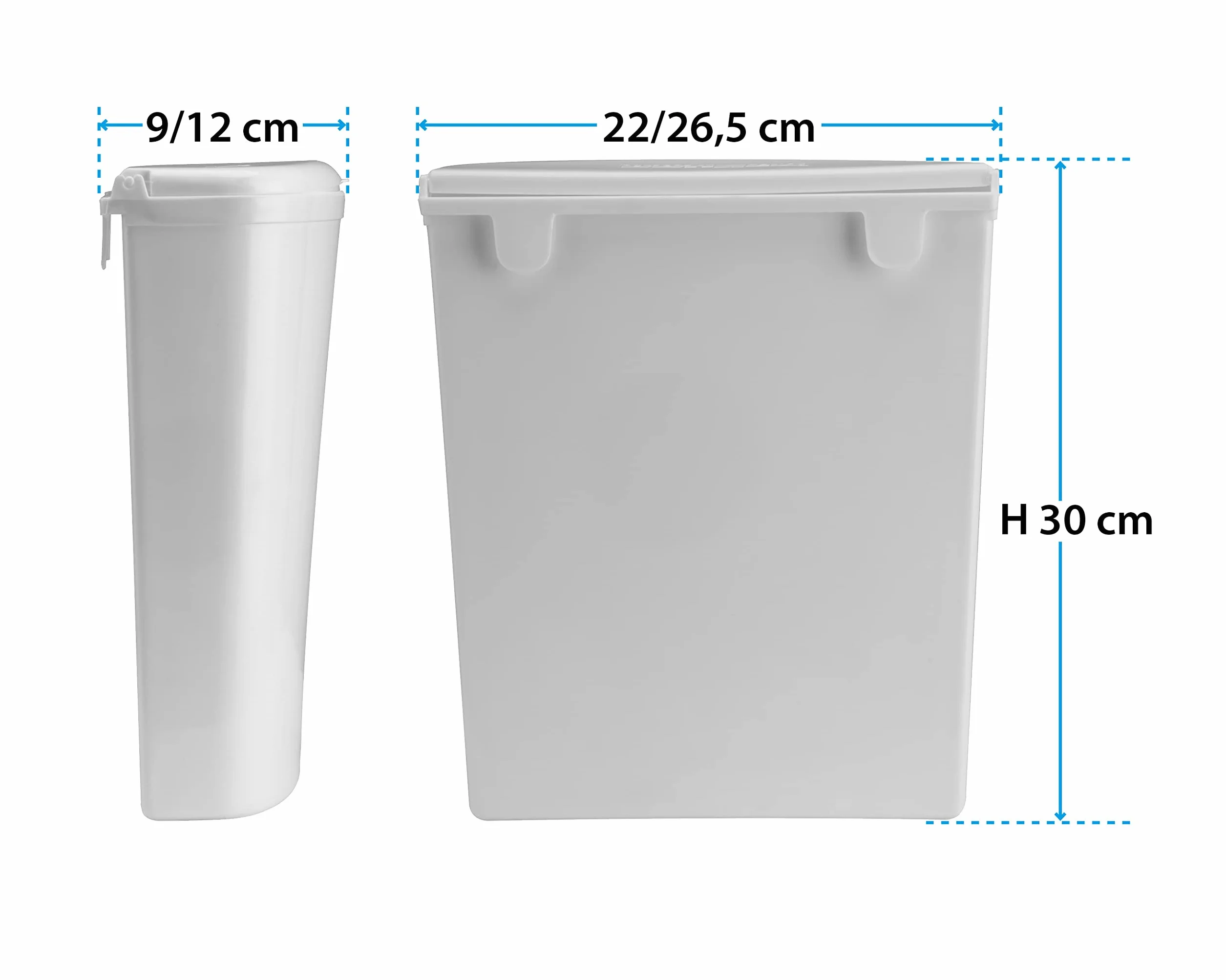 Brunner Pillar Abfalleimer + Halterung Müll Tonne Eimer Kompakt Caravan Camping