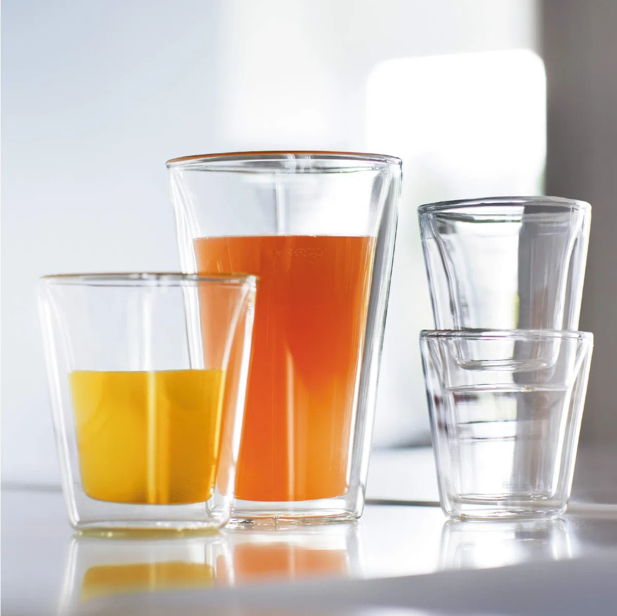 Bodum 10109-10 Canteen 2 Stück Glas, doppelwandig, 0,2 L