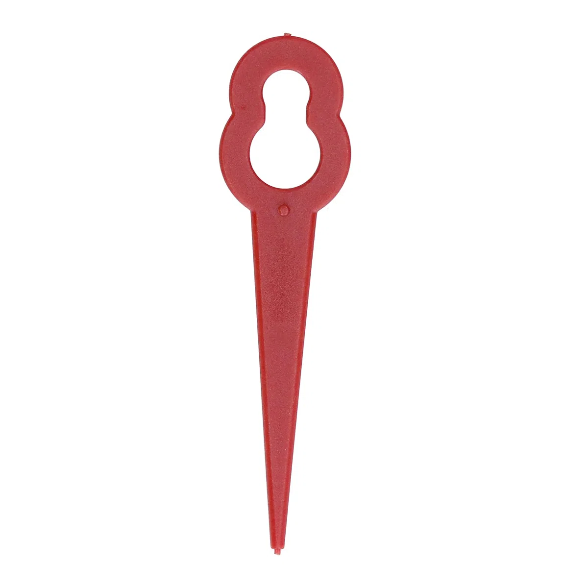 Trimmer -Kunststoffschneiderblätter, 100 -teilige Trimmer -Ersatzwerkzeuge Zum Schneiden von Gras, Glatt und Sicher mit Kürbischem Design (Rot)