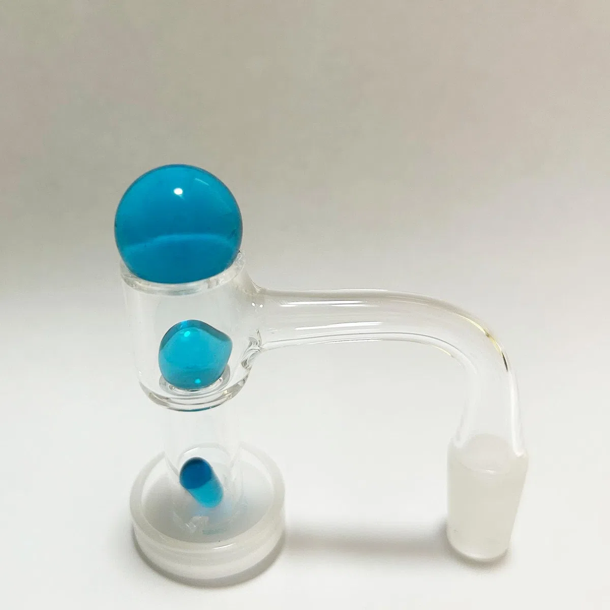 14mm Quarz Rohr Glas Tabakpfeife (Nur für Tabakgebrauch)