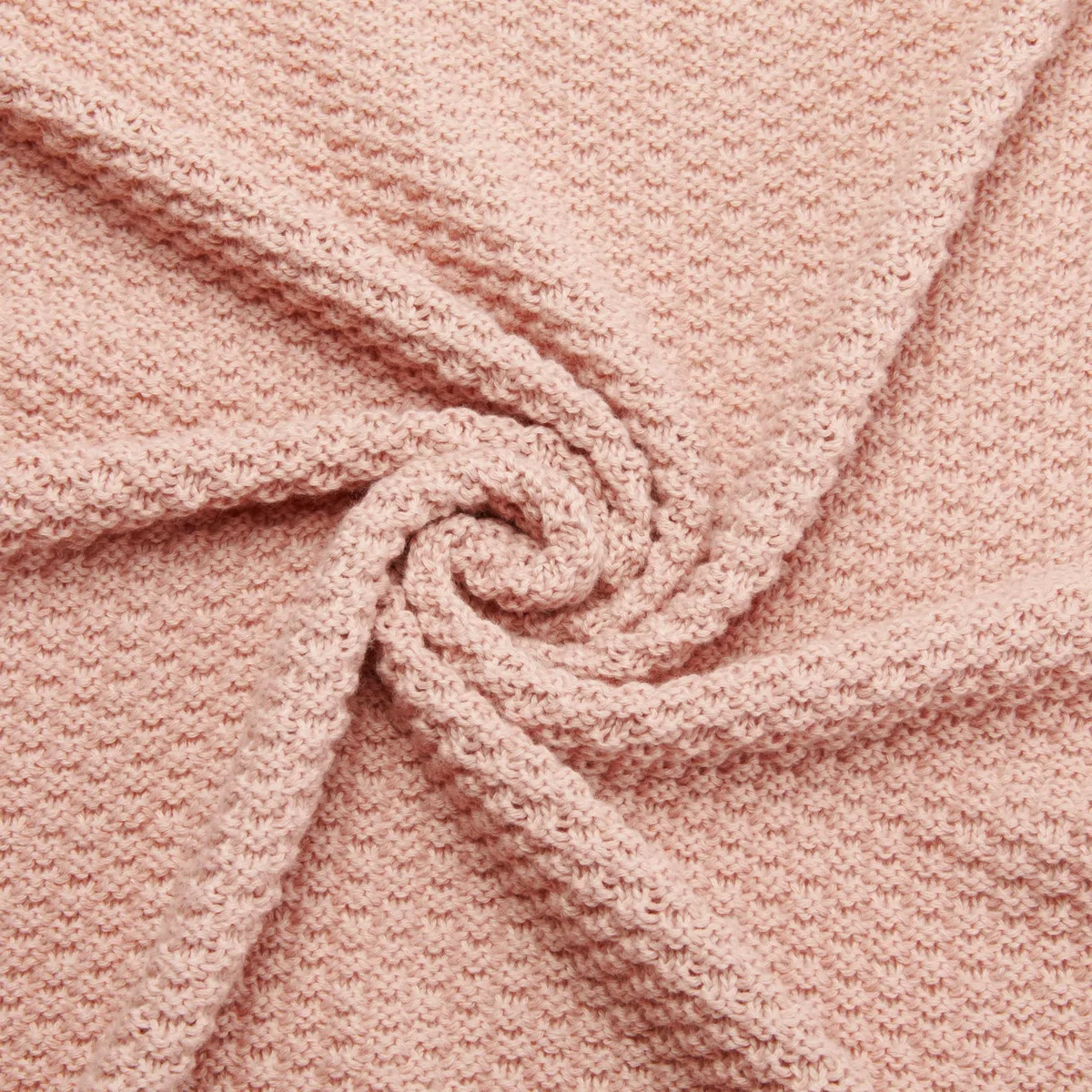 Amazon Basics Raumdekor-Überwurfdecke Kuscheldecke, 127 x 152 cm, Staubrosé