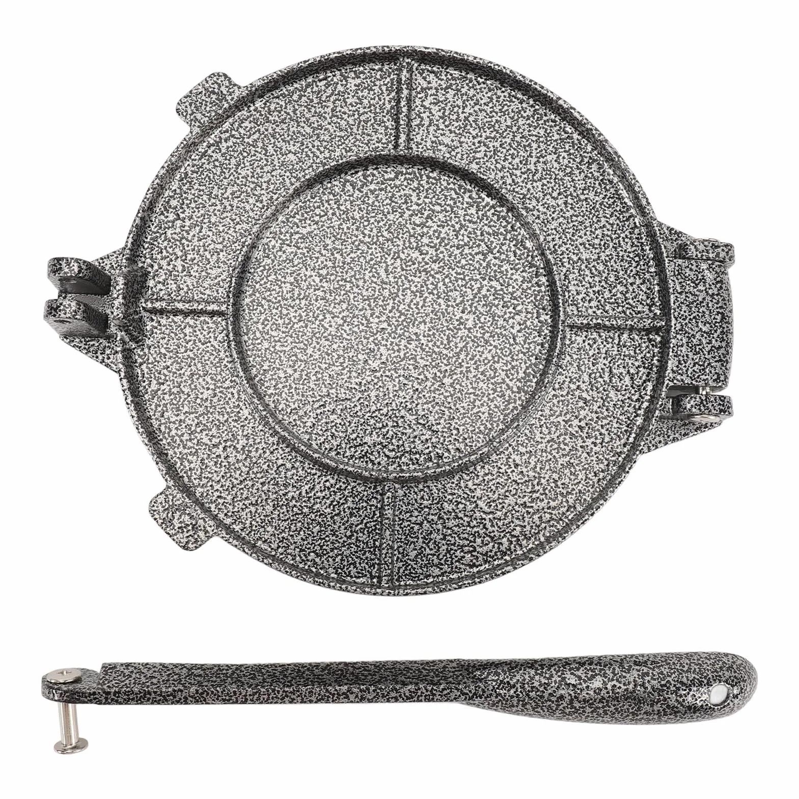 Aluminium Tortilla Presse, Multifunktional für Maistortilla, Taco, Roti, leichte Handhabung, langlebig, top Qualität, für den Hausgebrauch, kompatibel mit Tortillas, Tacos, Quesadillas, Wraps