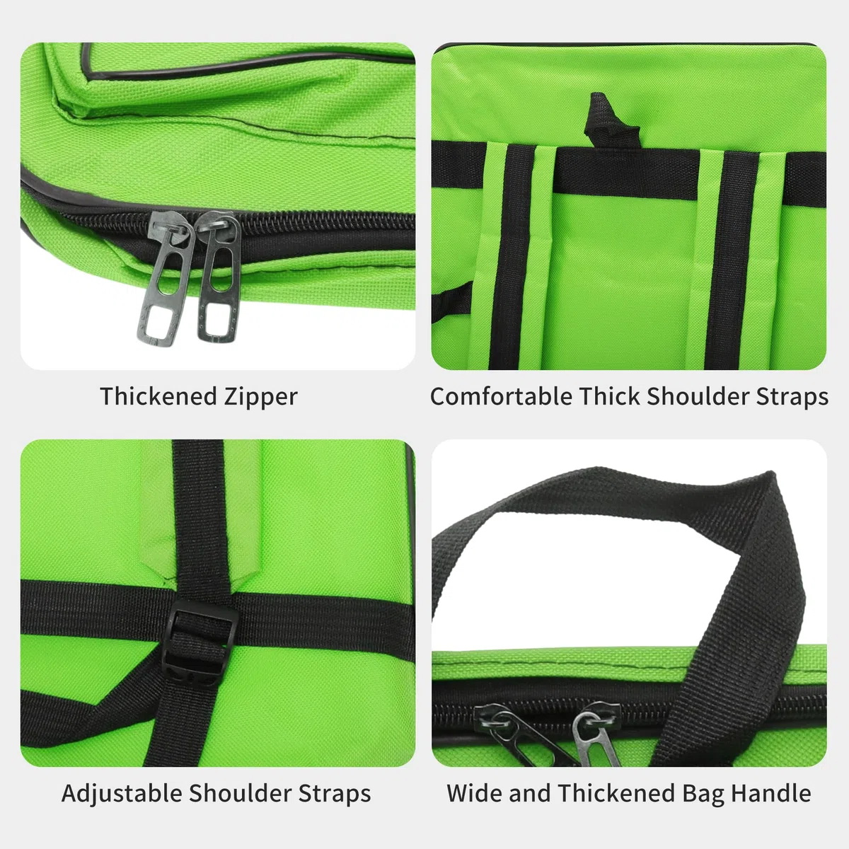 Kunstmappe Tragetasche Zeichenbedarf Tasche Tragbare Malerei Skizzenblock Aufbewahrungstasche Tragetasche Zeichenbrett Tasche Für Paletten Farben Pinsel Gras-Grün