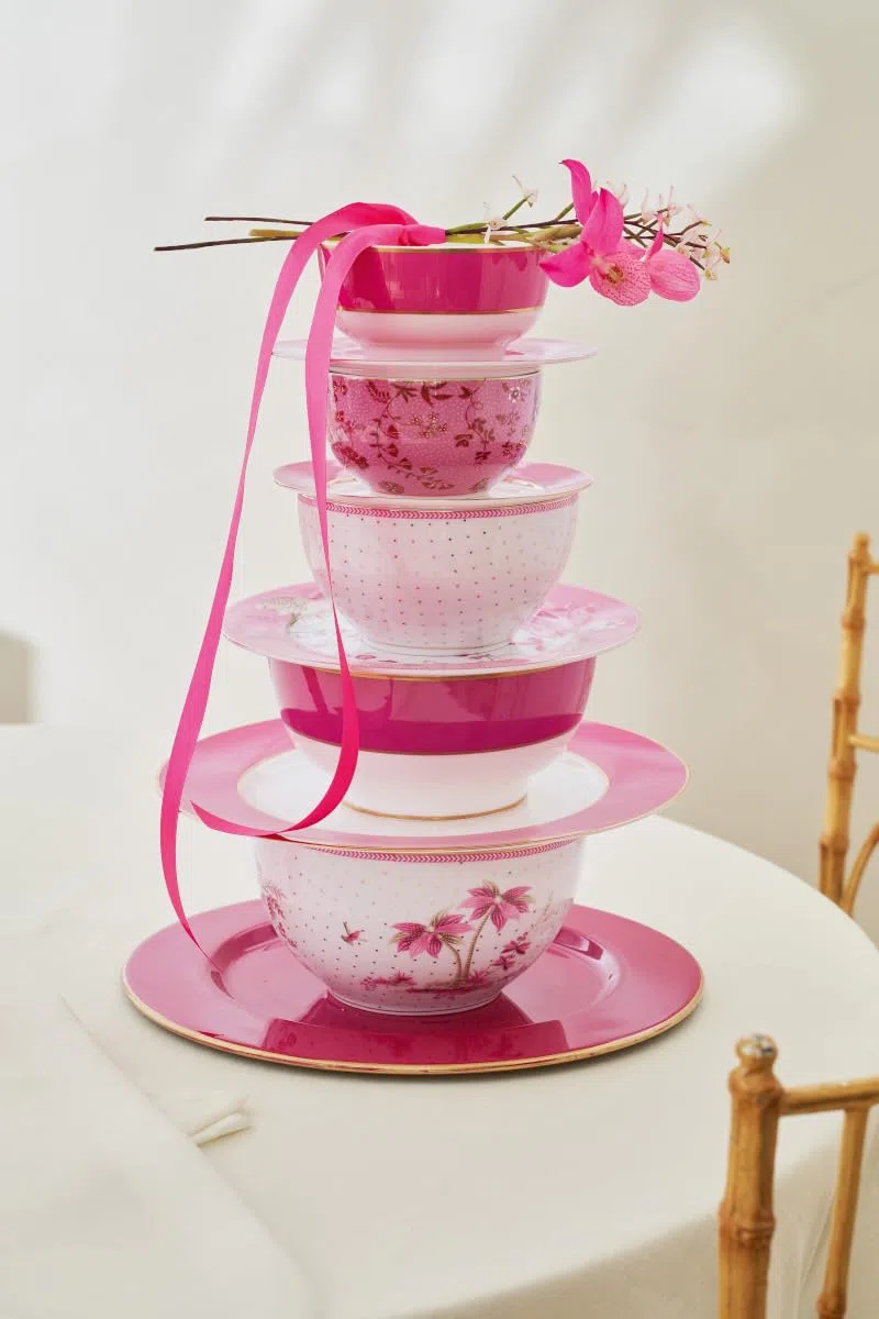 Pip Studio Jolie Flowers Pink Bowl 12cm