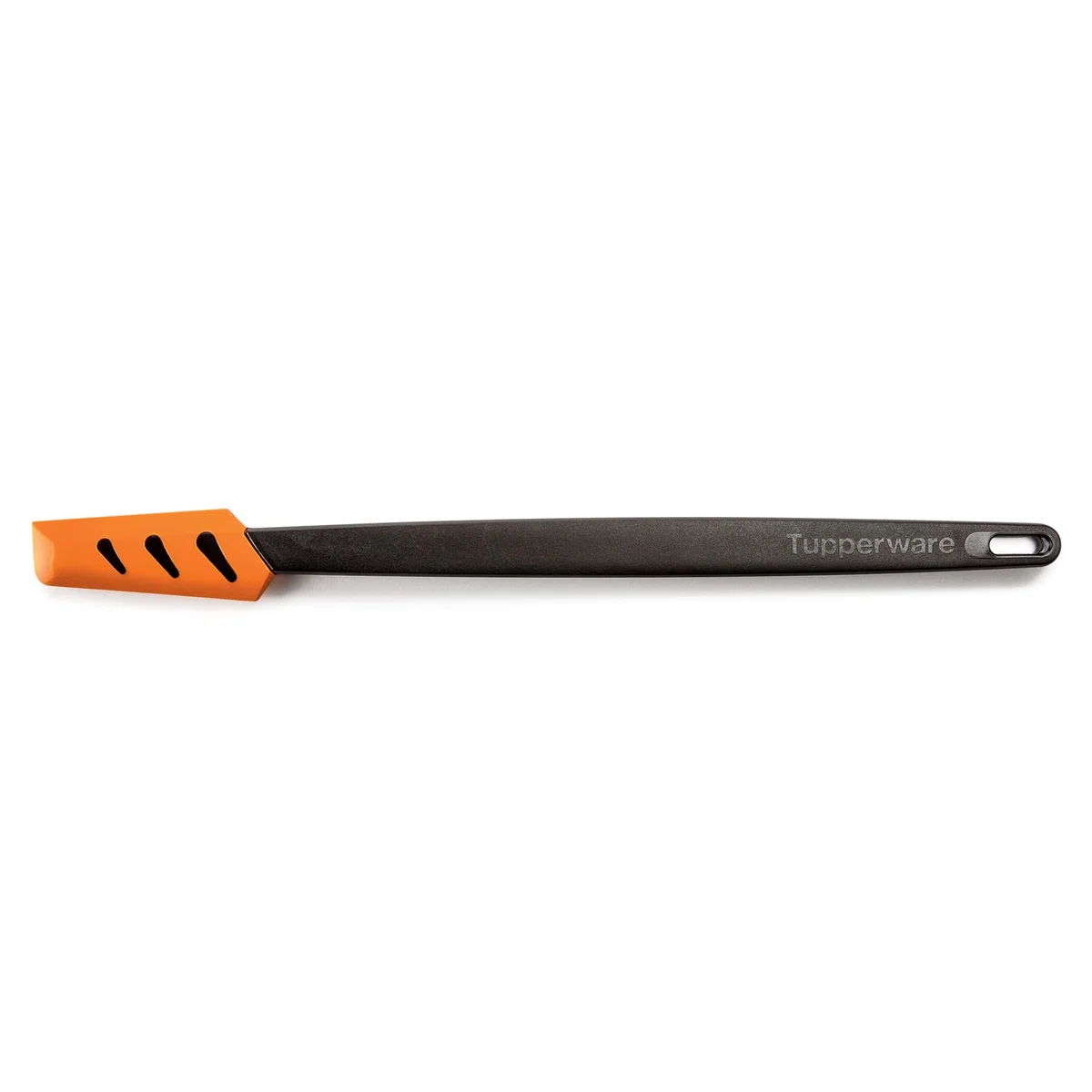 TUPPERWARE Griffbereit Top-Schaber schwarz-orange D167 Silikon TOP-Teigspachtel