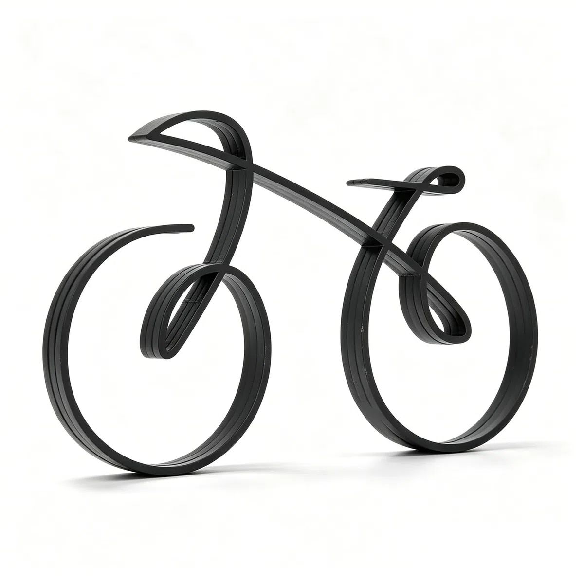 Tissting Fahrrad Skulptur Eisen Miniatur Fahrrad Dekofigur Bike Statue | Modell Sammlereisen Heimdekoration Geschenk für Läufer Sportler Radfahrer Fahrrad Enthusiasten