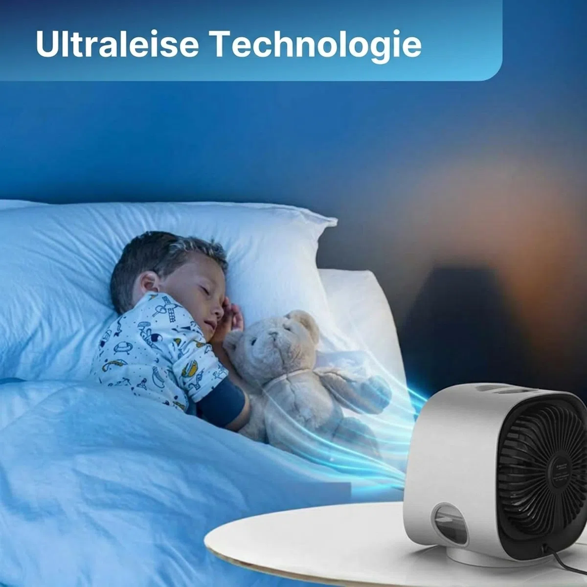 Airabreeze Luftkühler, Airzuma Portable, Airabreeze Air Cooler Kleine Wassergekühlte, Tragbarer Ventilator, Schwenkbar, Ideal Für Zu Hause Und Auf Reisen