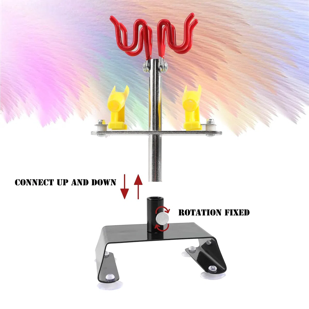 Airbrush-Halter Airbrushständer Stationsständer für 4 Airbrush-Sets