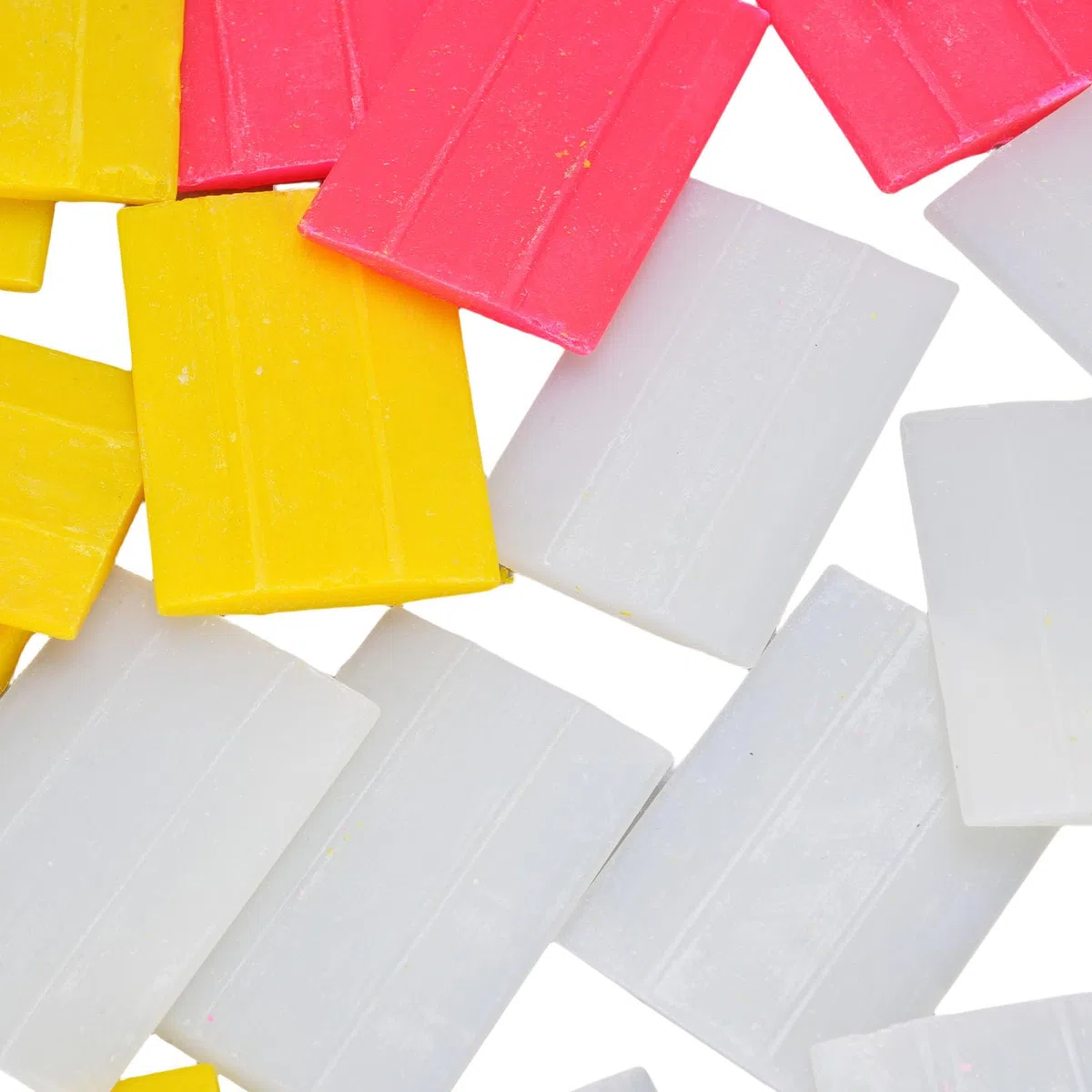 HEEPDD 50 Blatt 4 Farben Professionelle Schneider Kreide Wachs Experte Nähen Kreide Zum Handwerk Markieren Kleidungsveränderungen mit Einfach Waschbarem NO RESER