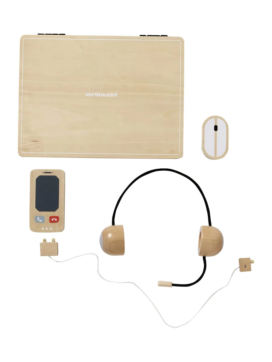 VERTBAUDETHomeoffice-Set, Holz FSC®mehrfarbigONE Size