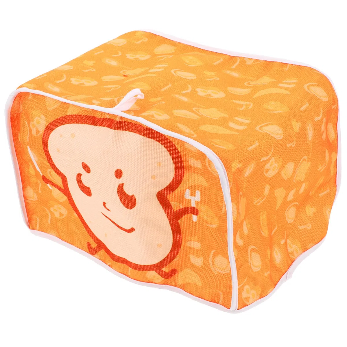 BESPORTBLE Toaster Schutzhülle mit Cartoon Lebensmittelmotiv Faltbare und Waschbare Abdeckhaube für Kleine Küchengeräte Schützt vor Schmutz und Spritzern Geeignet für Küche und Haushalt