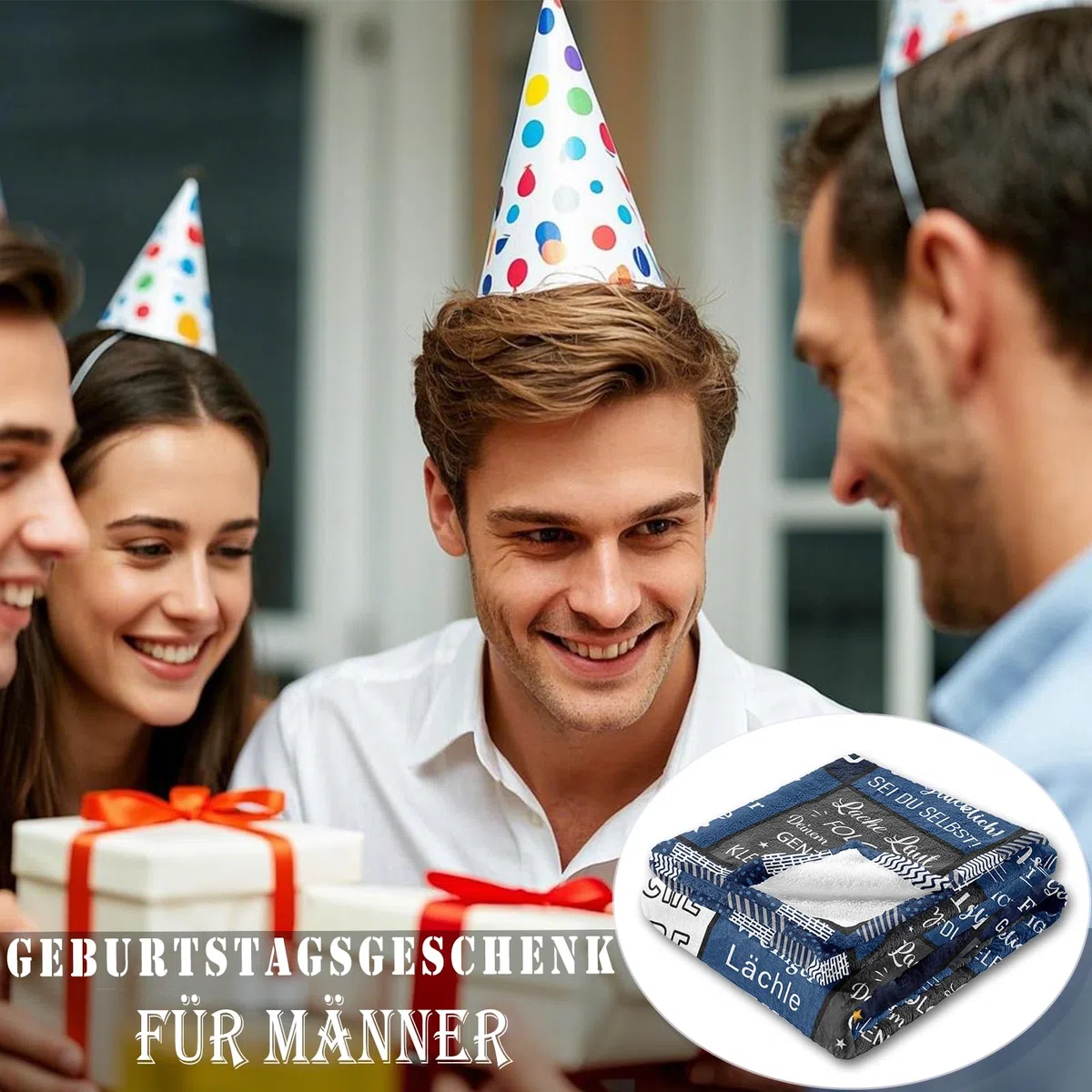 Vegas Geburtstagsgeschenk für Männer, Geschenke für Männer, Geschenke für Mann Geburtstag, Mann Geschenke Geburtstag Decke 150X130CM