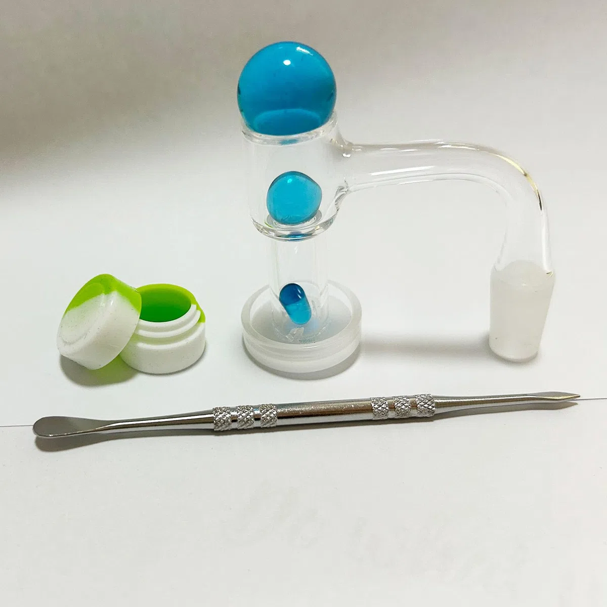 14mm Quarz Rohr Glas Tabakpfeife (Nur für Tabakgebrauch)