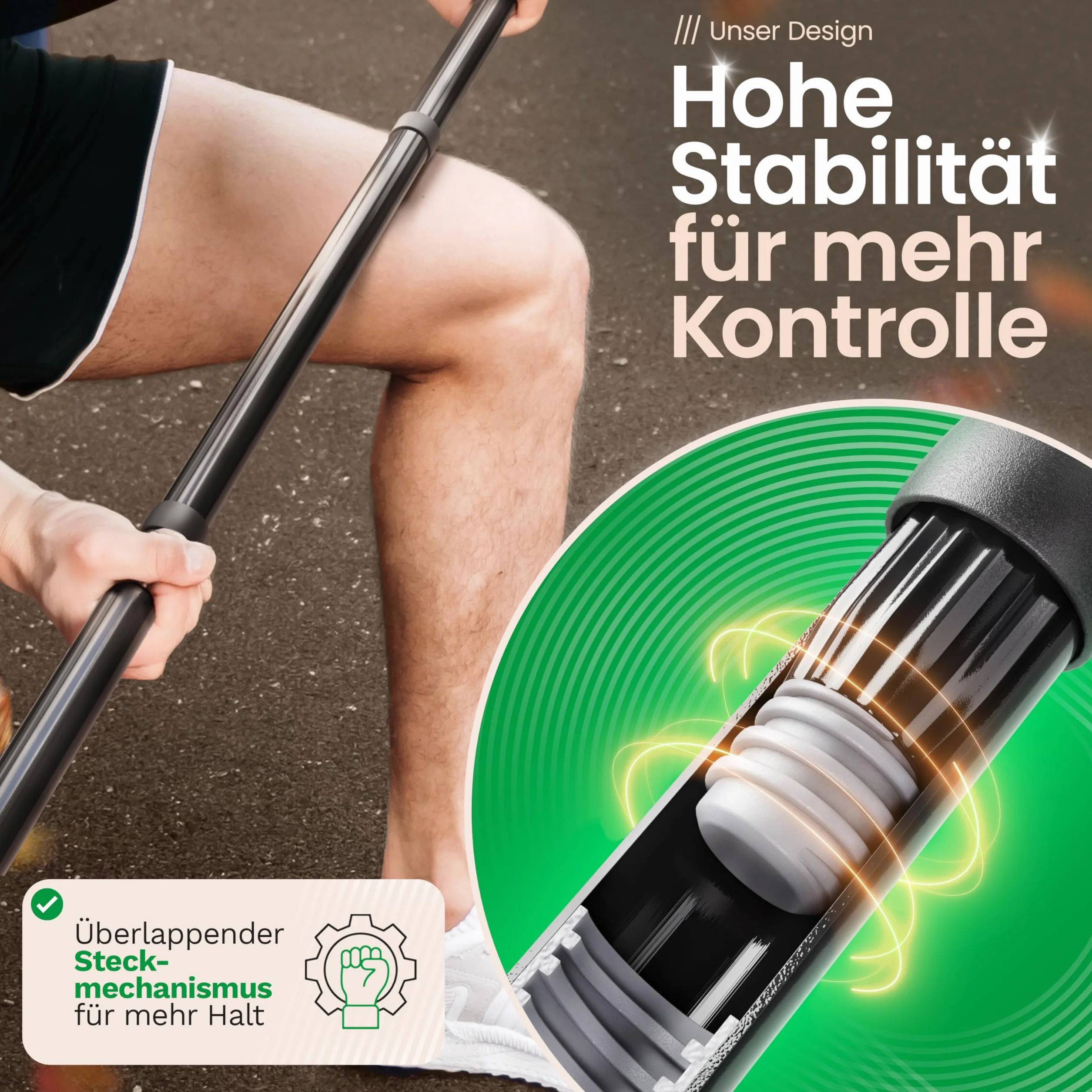 Novaliv Zimmerbesen mit Stiel stabil ECHTES ROSSHAAR Besen weiche Borsten Schrankbesen 4 TLG Steckstiel Gemischter Rosshaarbesen Besen für Laminat und Parkett Rosshaarbesen Naturborsten Stubenbesen
