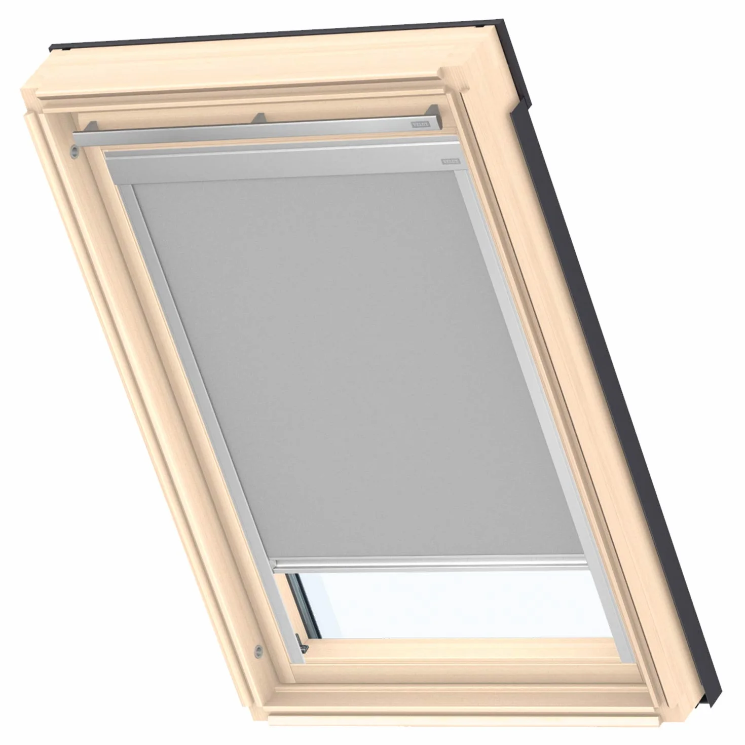 VELUX Original Dachfenster Verdunkelungsrollo Classic, Grau, für M06