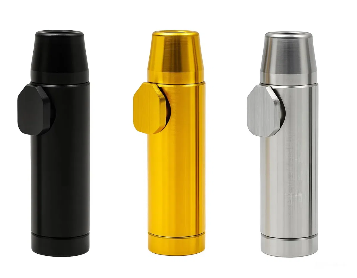 Auslaufsichere Metallflasche (Upgrade der 2. Generation) – Tragbare Gewürzbehälter für Küche & Außenbereich (3er-Pack)