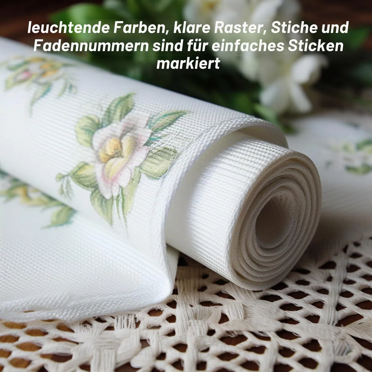 cukol cukol Kreuzstich Set Vorgedruckt Erwachsene, Stickbilder 40x40 cm | Stickpackungen mit 11ct, Kreatives Bastelset Hobby zum Sticken für Frauen, Stickset für Diy Home Deko, Seelandschaft Motiv