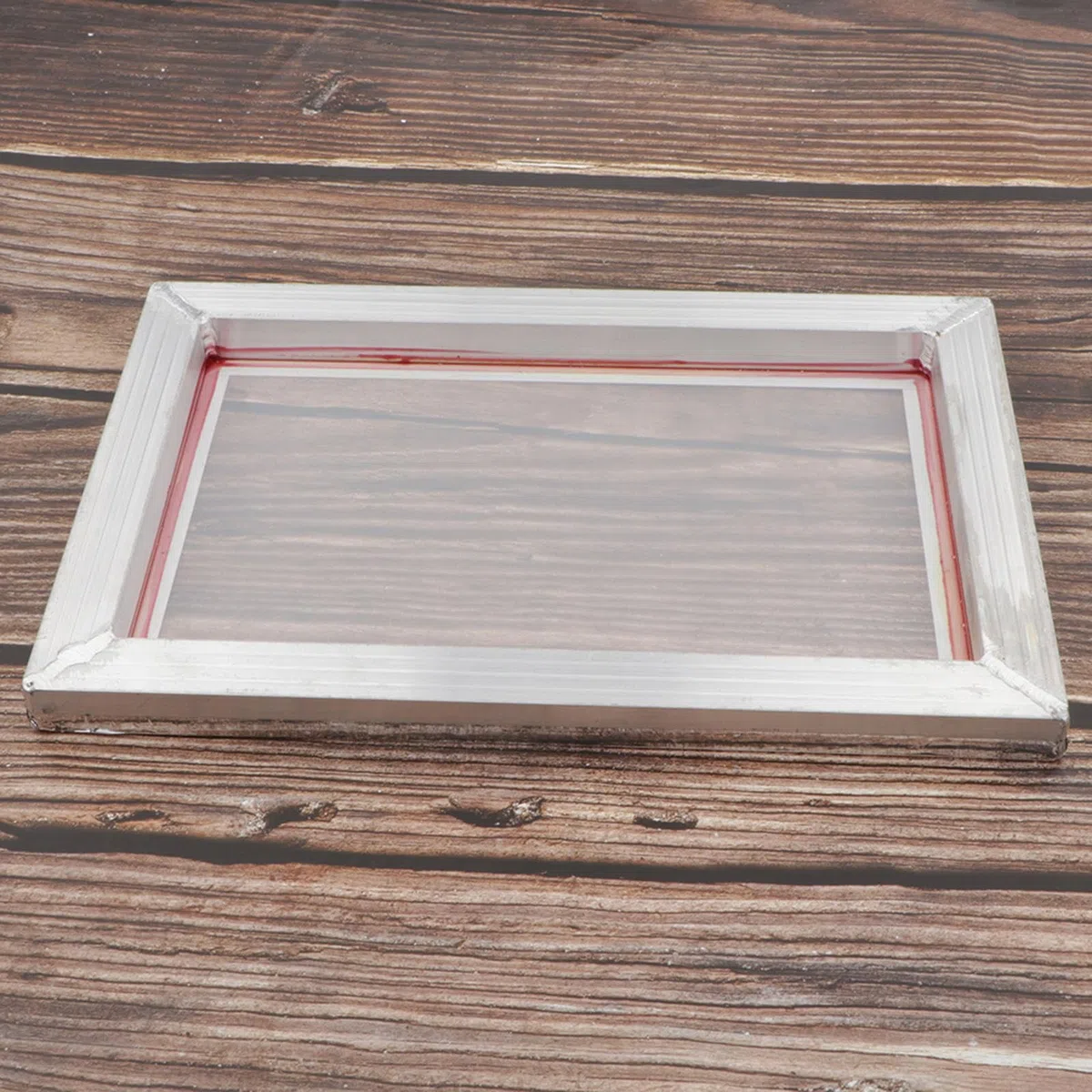 kowaku Aluminium Siebdrucksieb Deluxe 100T, Einfach zu Säubern, für Den Heimgebrauch Oder Kleine Geschäfte, 20 cm X 25 cm X 1.8