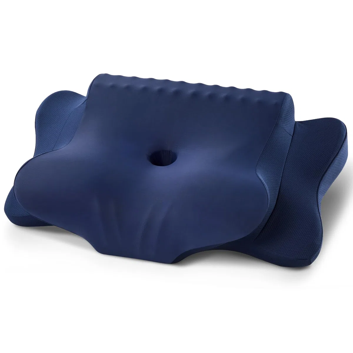 Nackenkissen Kopfkissen, Memory Foam Dunkelblau