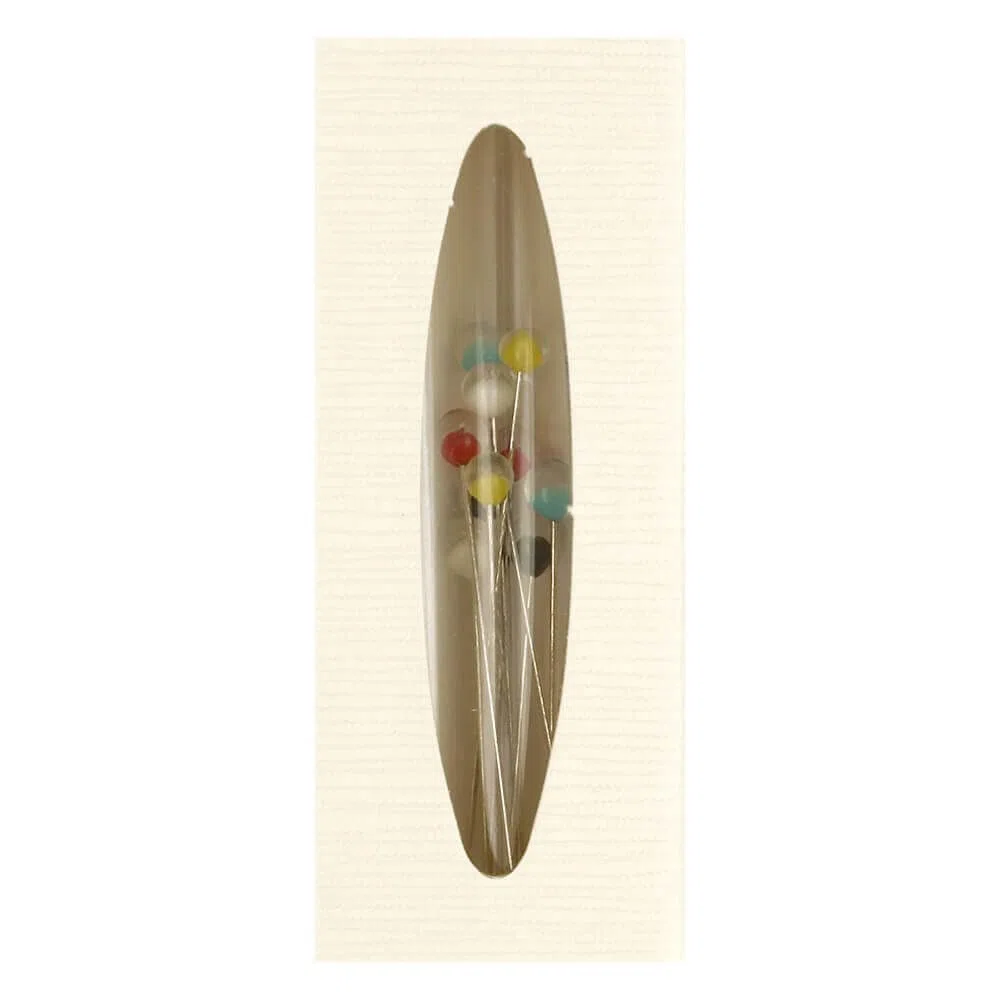 Tulip Glaskopf-Pins, Mehrfarbig, Einheitsgröße