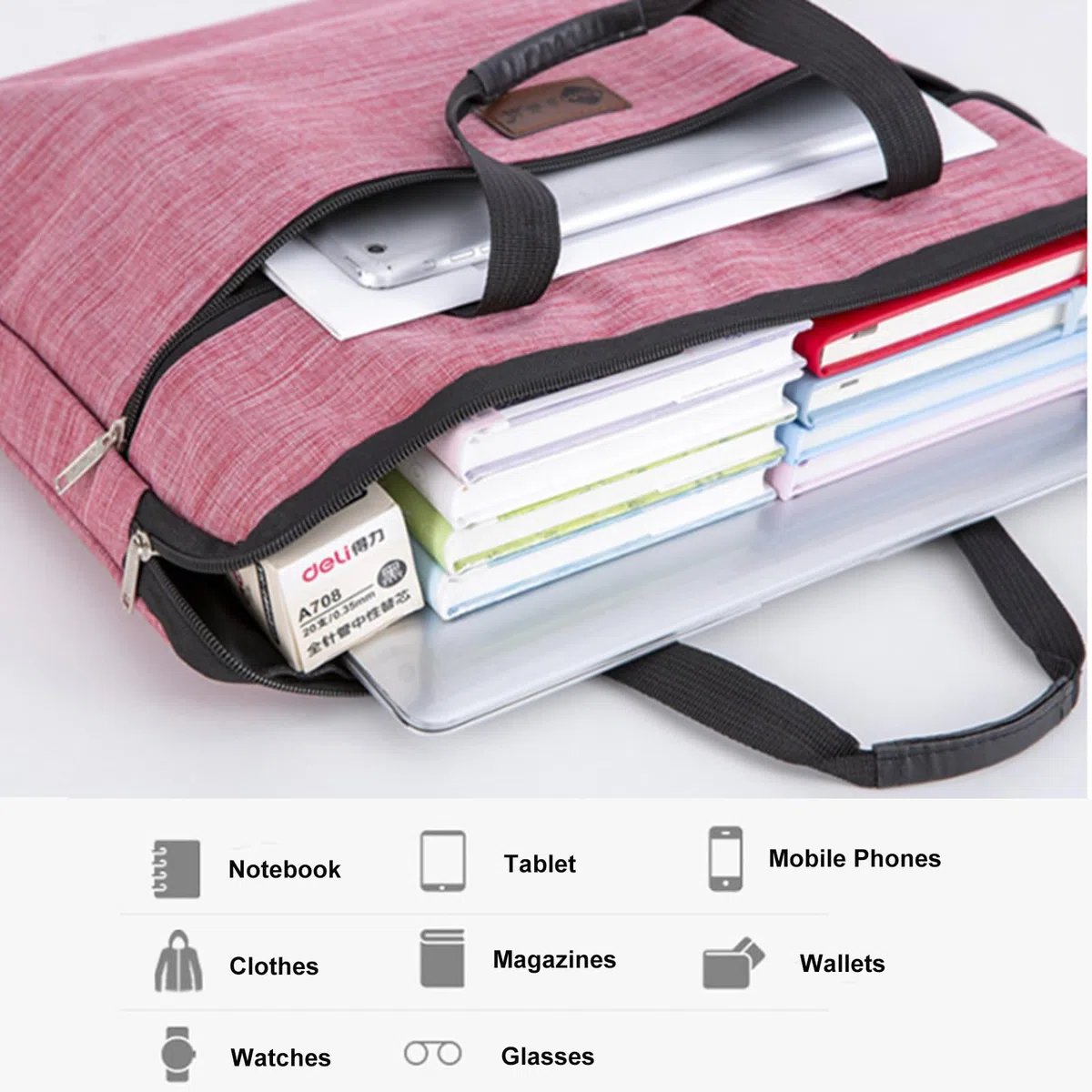 A3 Kunst-Portfolio-Tasche, Künstler-Portfolios, Tragetasche, Künstler-Portfolio, Tasche, Kunst-Tragetasche mit Griffen, für Kunst, Arbeit, Malerei, Ordner, Skizzenblock, Tasche, Tragetasche