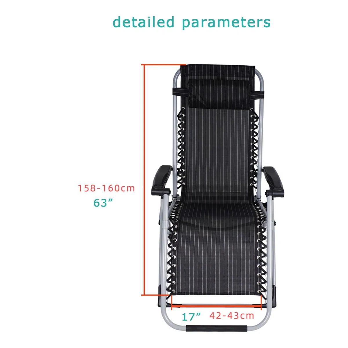 Liegestuhl Bezug Ersatz 160x43cm Mit Spannseil Set Gartenstuhl Bespannung Atmungsaktiv Für Relaxliege Outdoor Sonnenliege Stoff(Lattice,160 * 43cm)