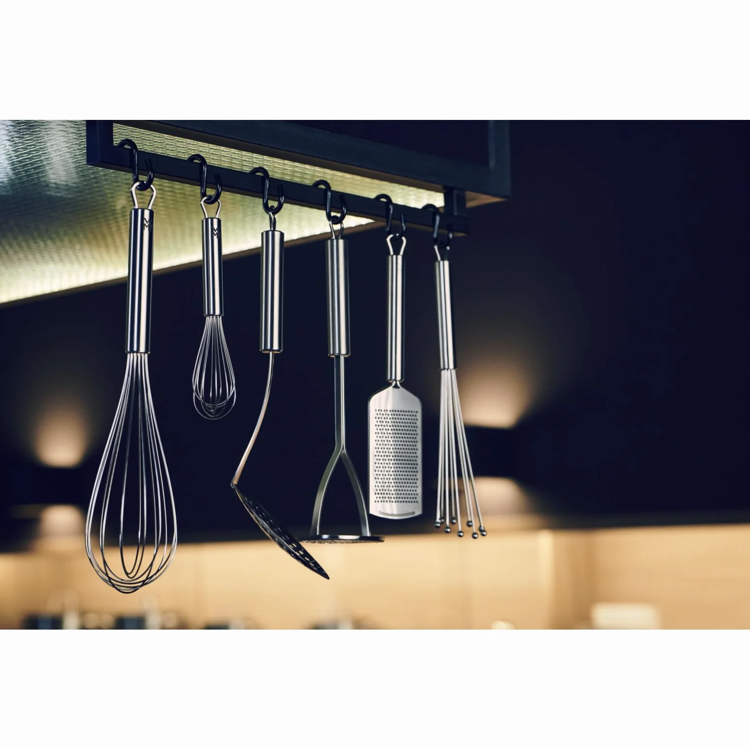 WMF Profi Plus Schaumlöffel Edelstahl 30 cm, Schaumkelle, Cromargan Edelstahl teilmattiert, spülmaschinengeeignet