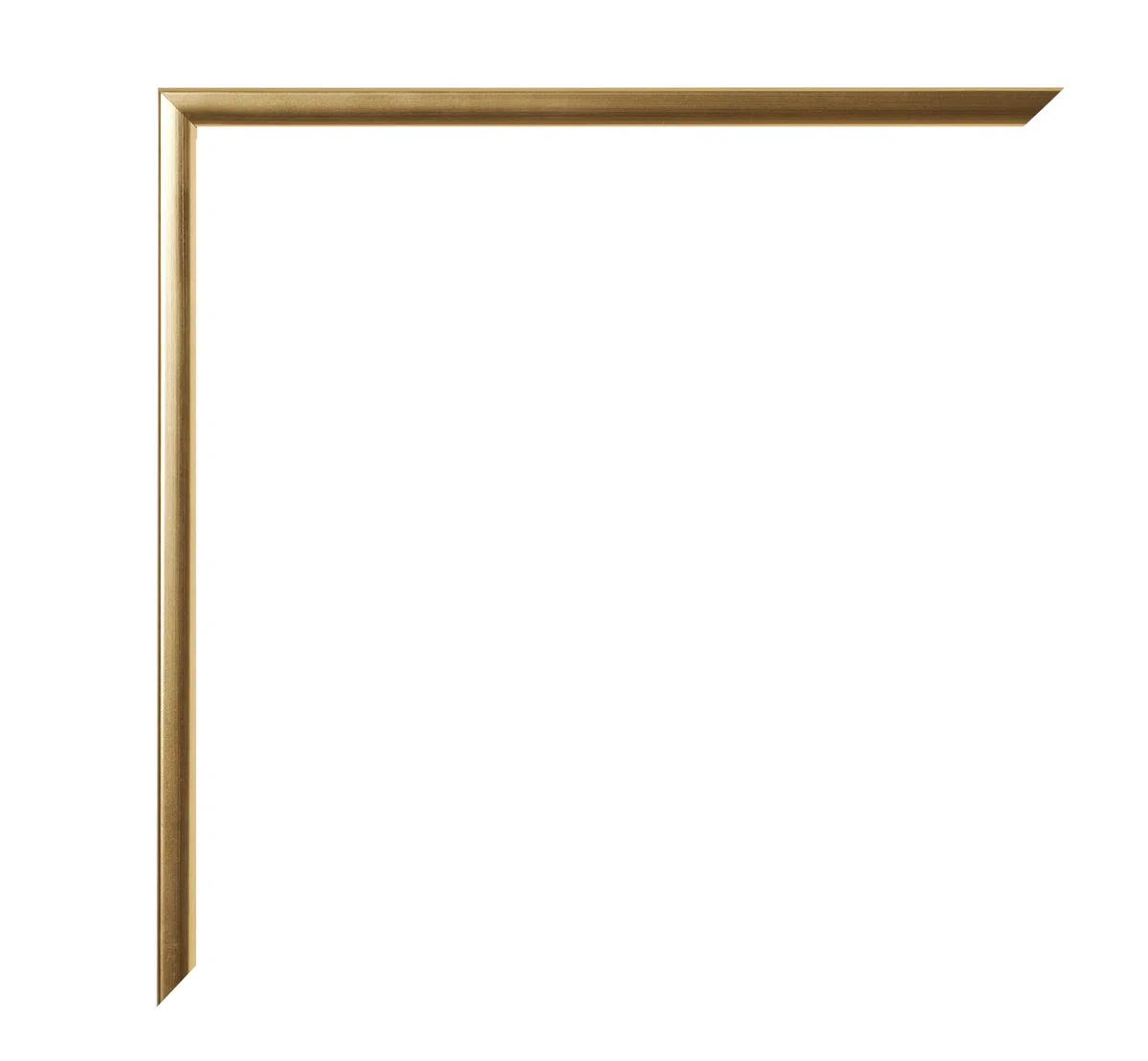 Bilderrahmen 42x60 cm - Gold - Bilderrhamen aus Kunststoff mit Antireflex Kunstglas - Fotorahmen 42x60 cm - Easy