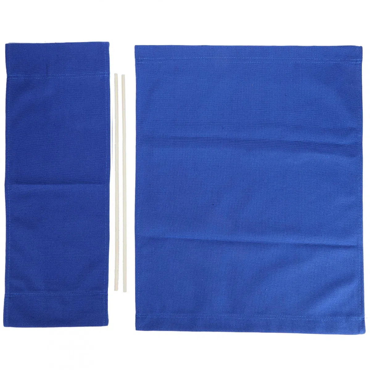 Marvellous Stuhl Canvas Ersatz, 1 Set Regiestuhl Canvas Ersatz Sitztuch Home Supplies Möbelzubehör（Blau, Bunt, Schwarz, Weiß）(Blau)