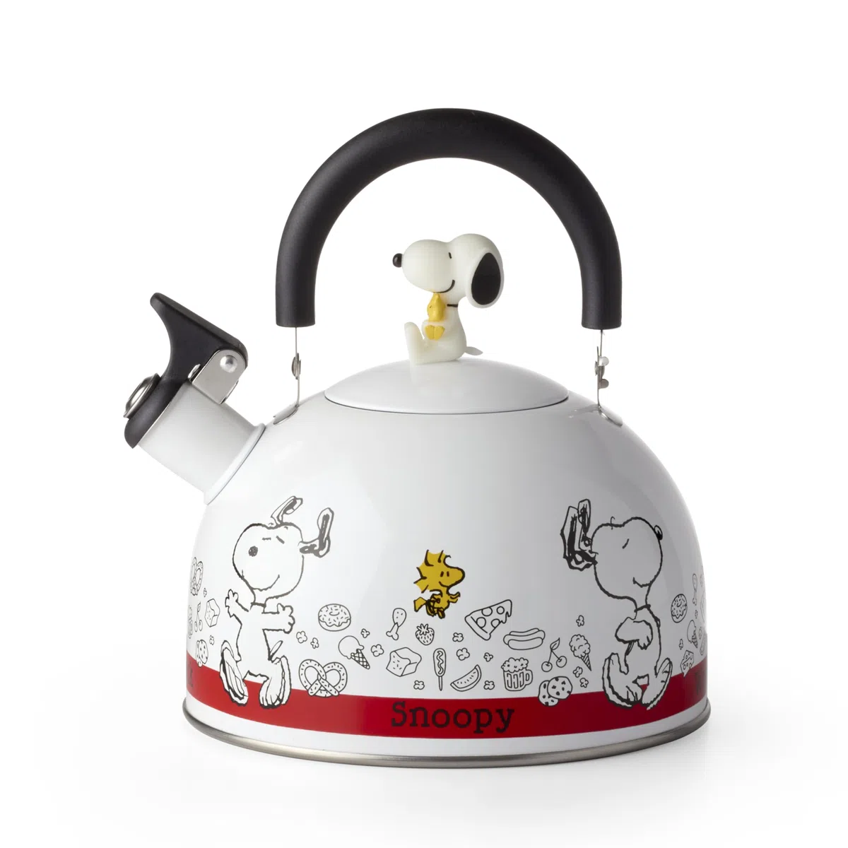 Lenox 897692 Chef Snoopy Teekessel, Edelstahl, mehrfarbig